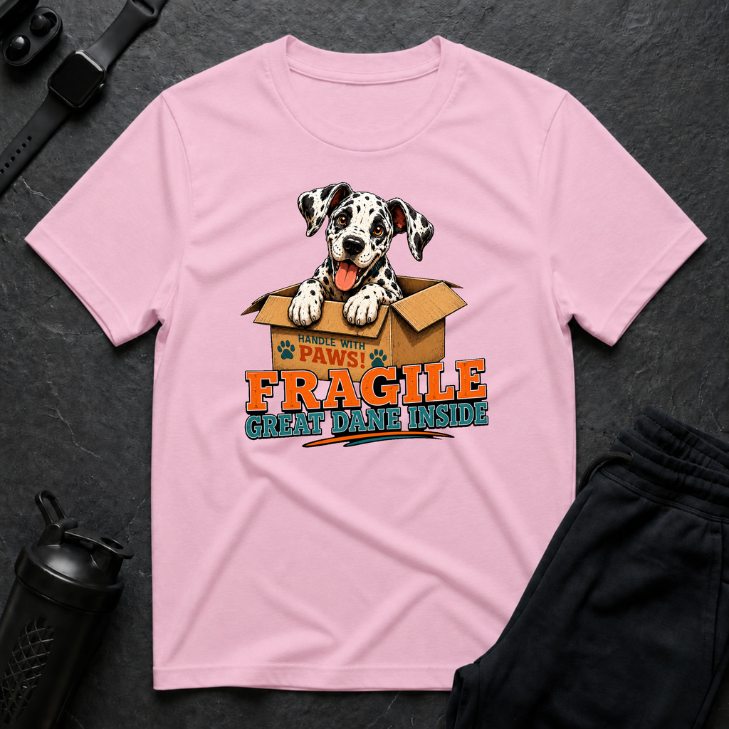 Fragile Great Dane Inside