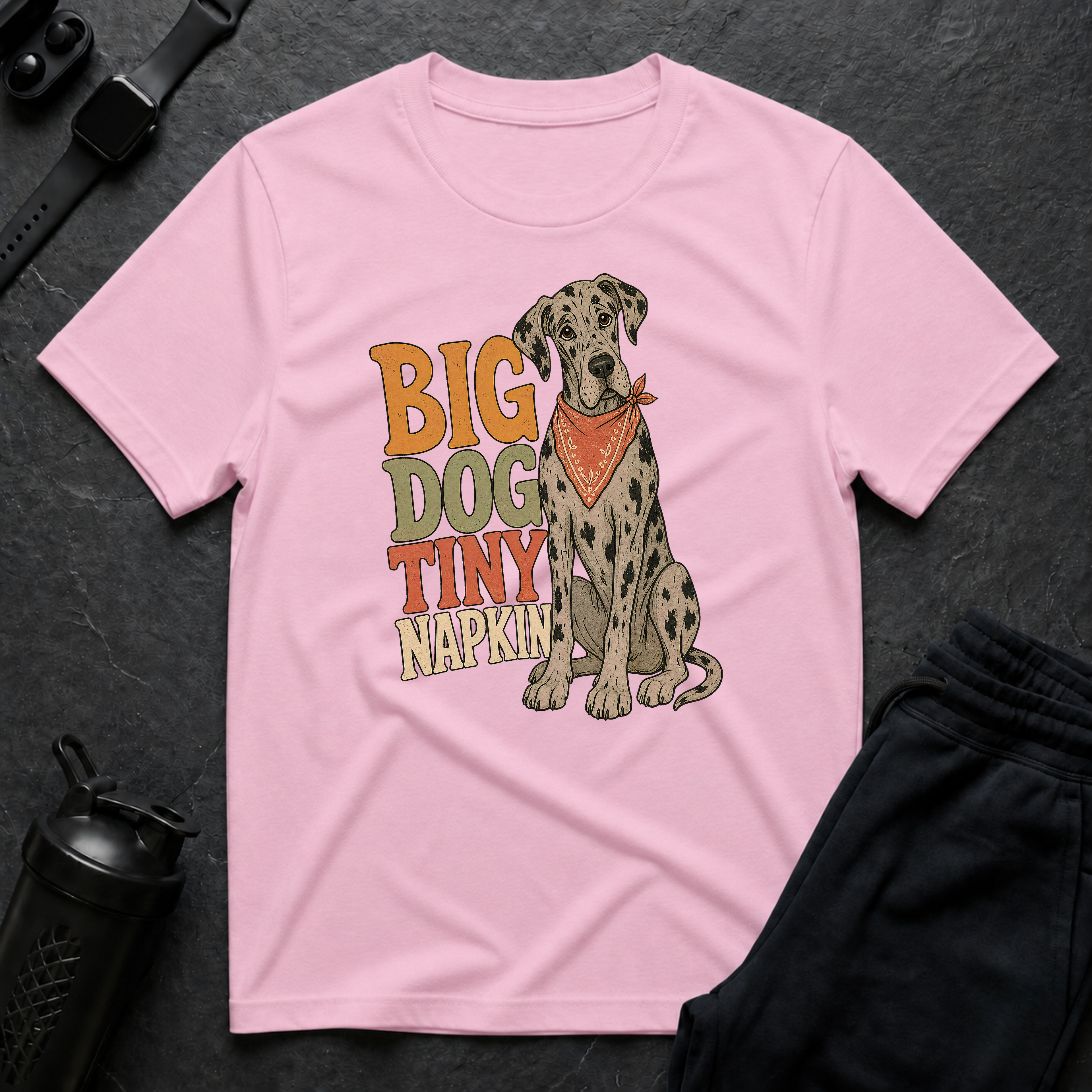 Big Dog Tiny Napkin