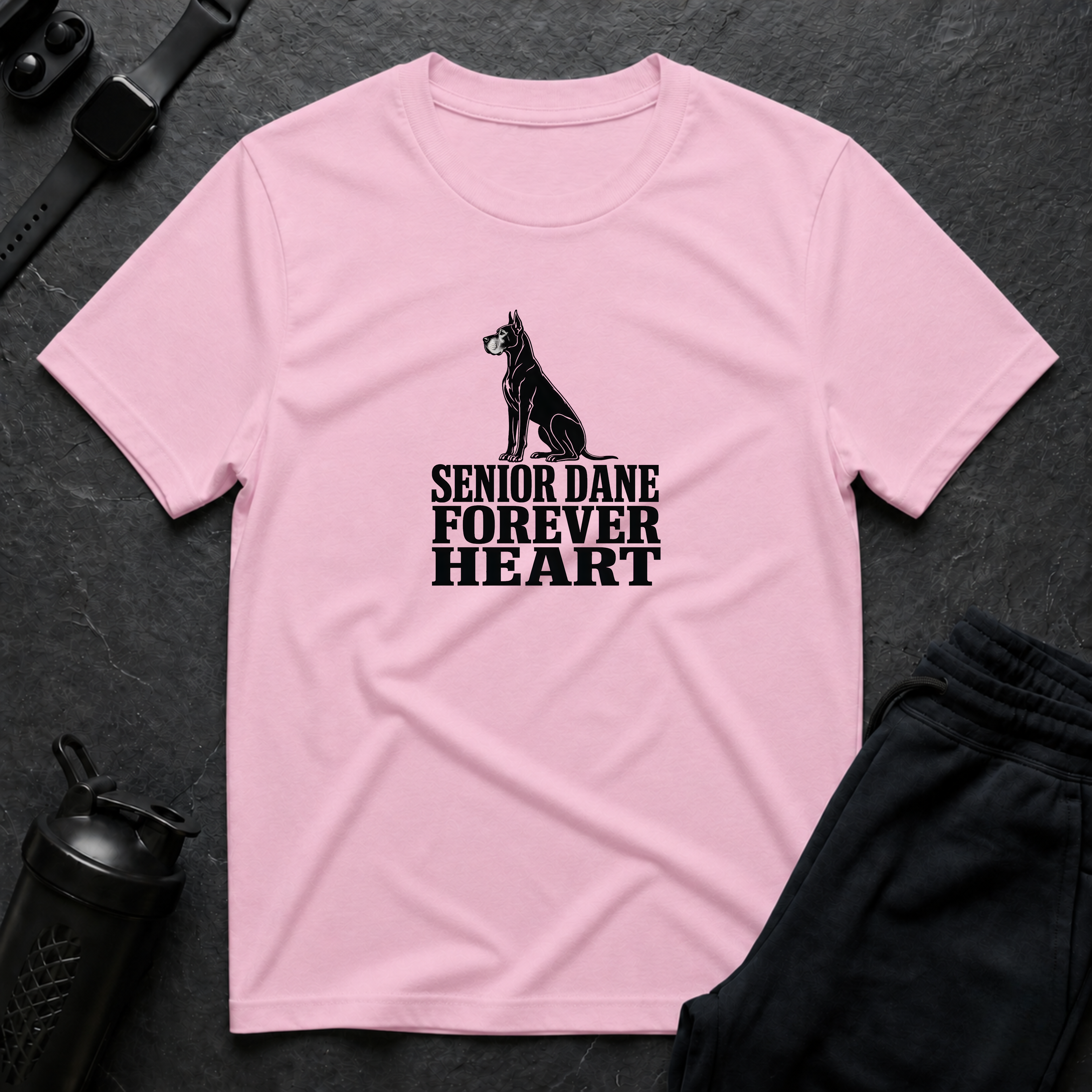 Senior Dane Heart T-Shirt