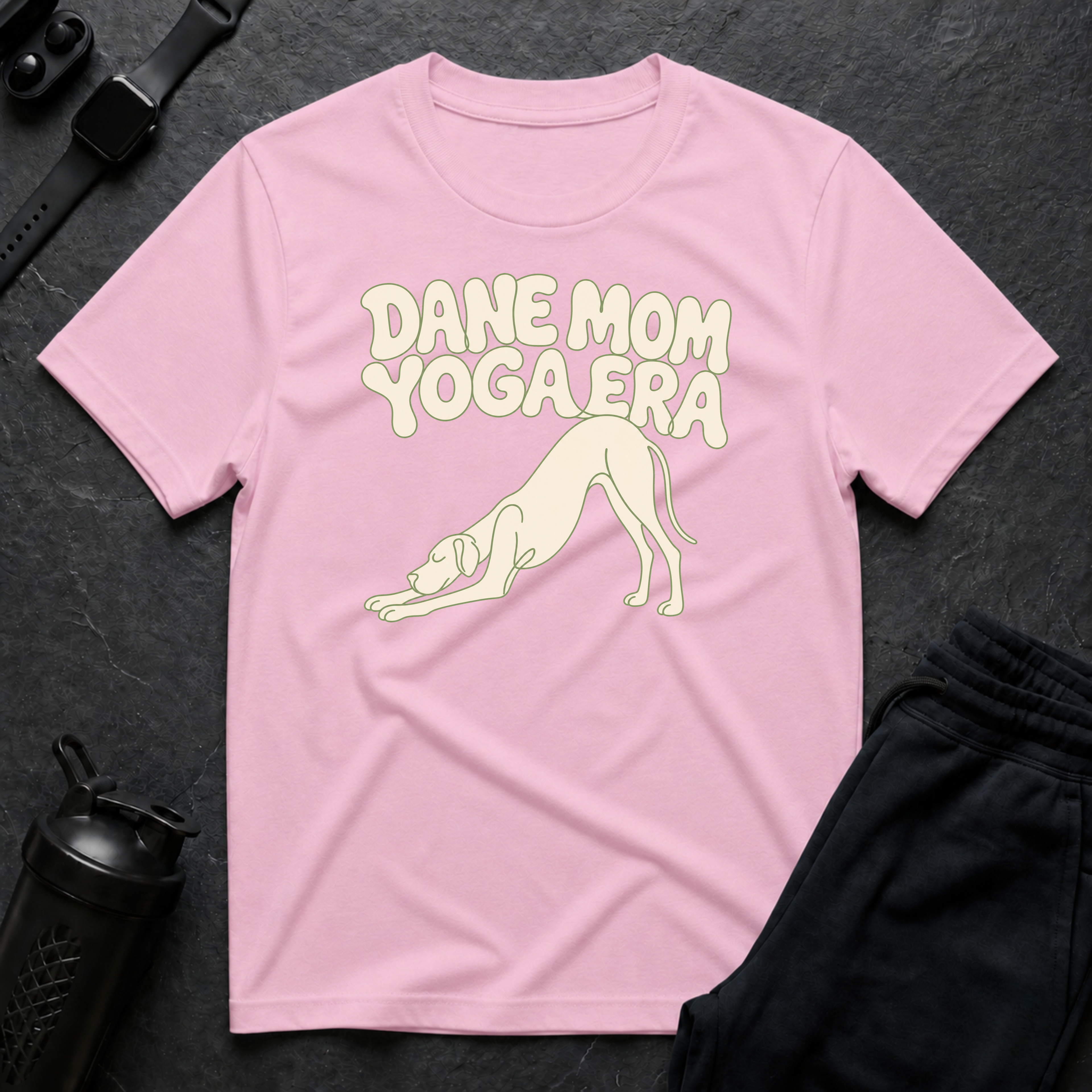 Dane Mom Yoga Era