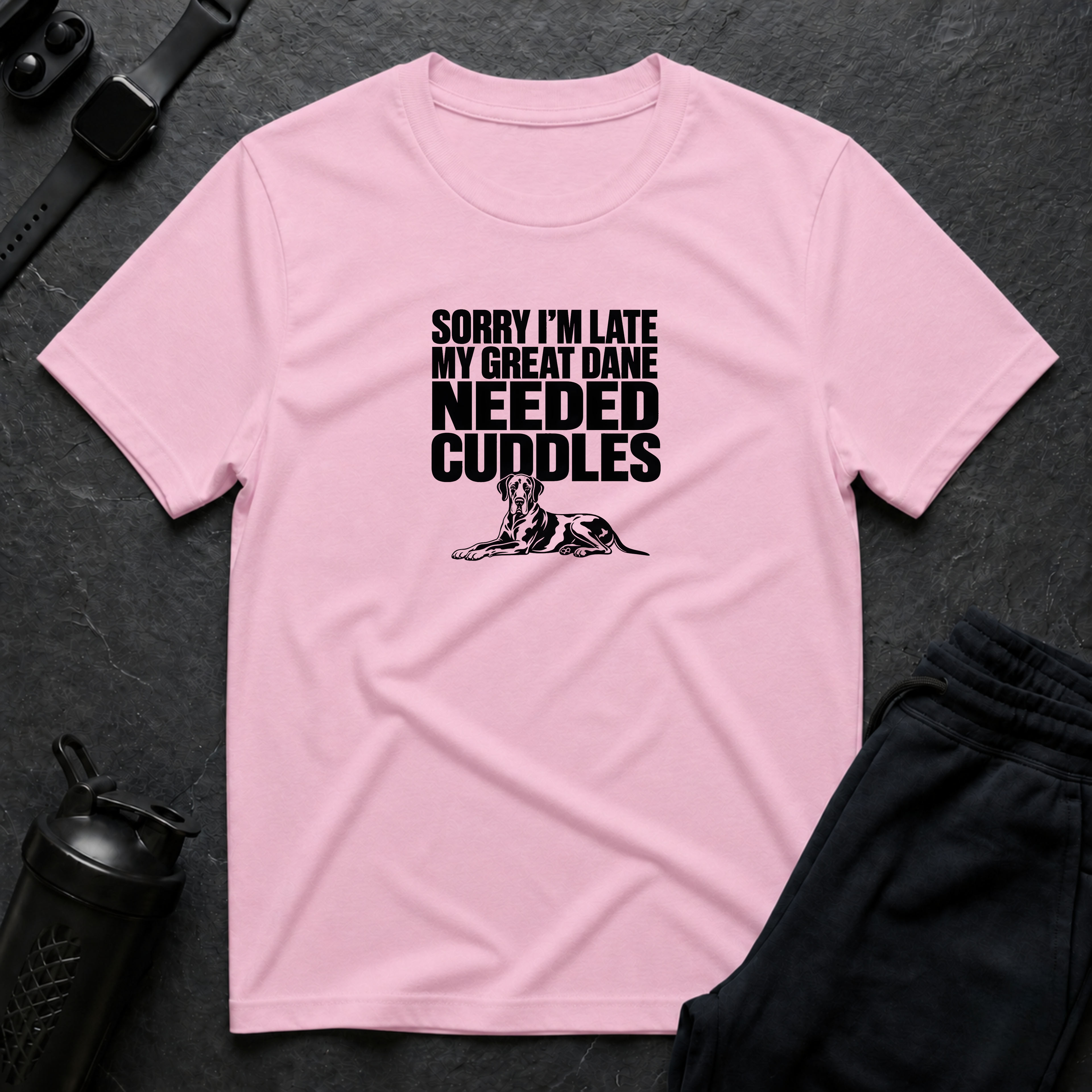 Great Dane Cuddles T-Shirt