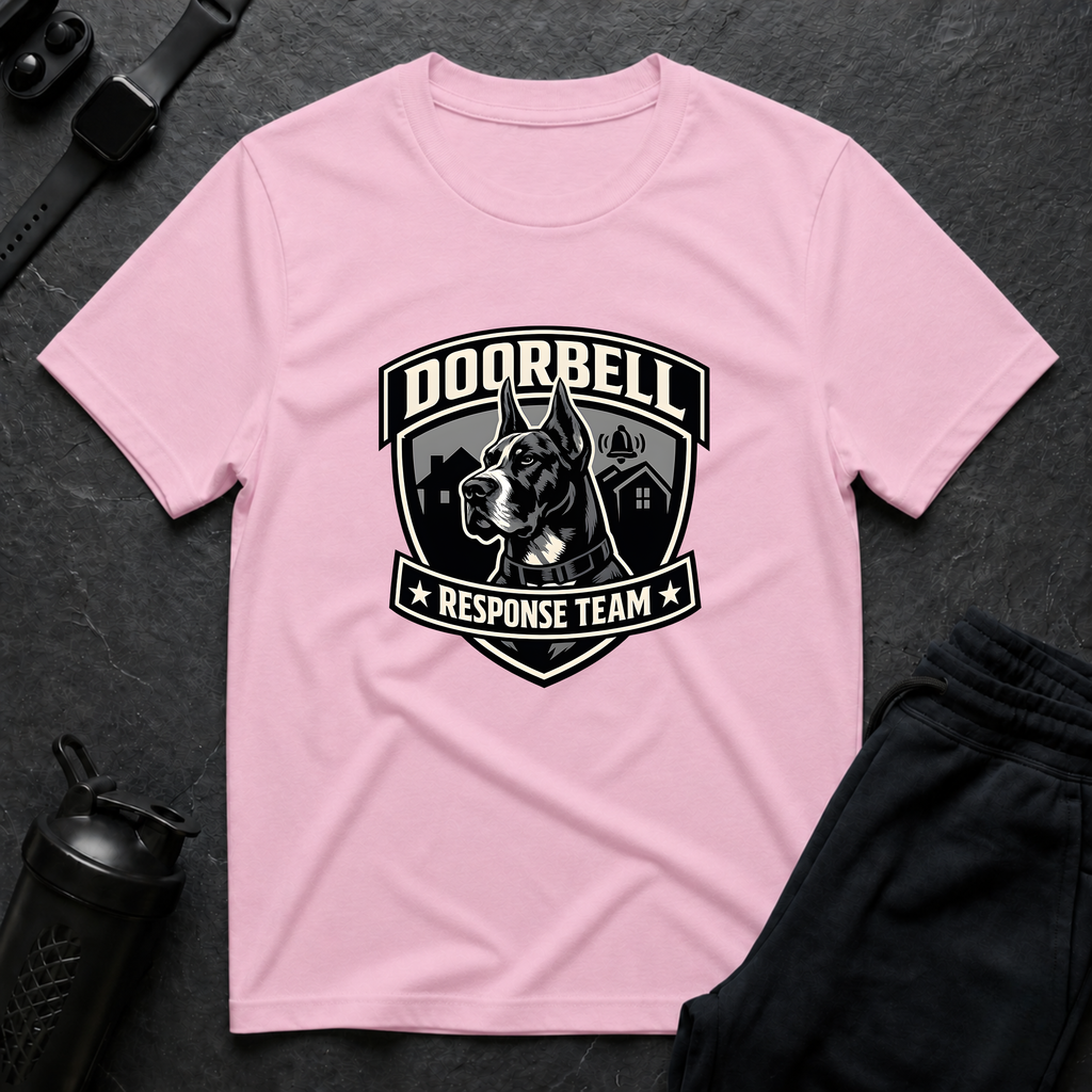 Doorbell Response – Great Dane T-Shirt