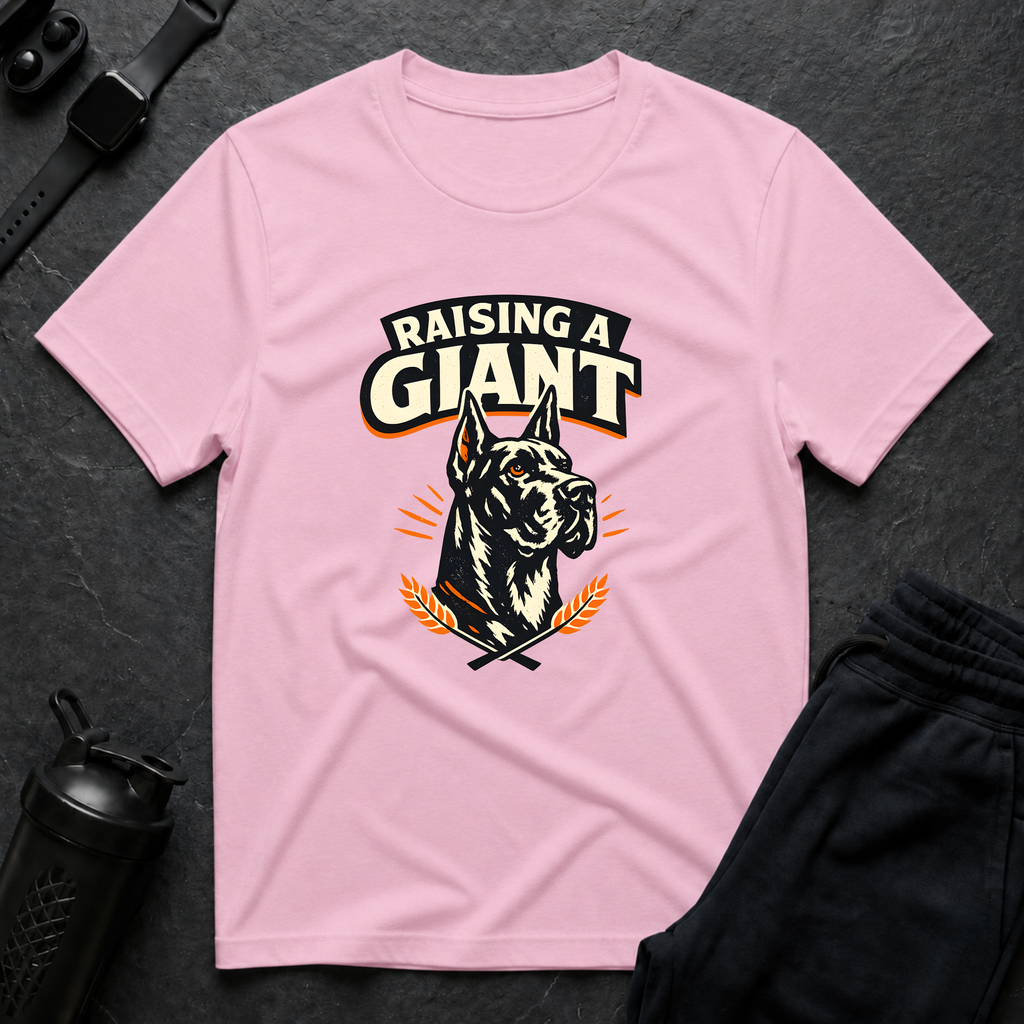 Raising A Giant – Great Dane T-Shirt