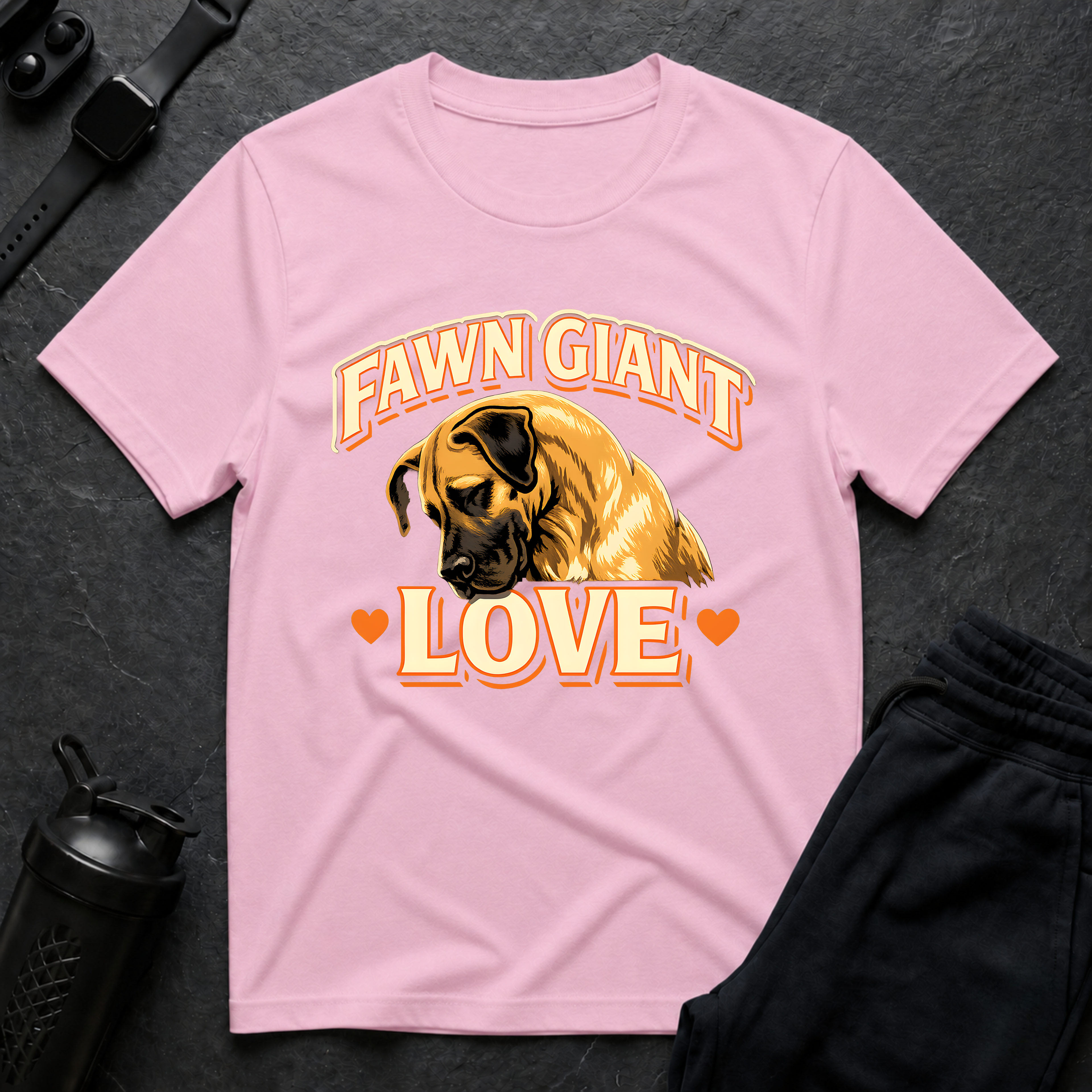 Fawn Giant Love T-Shirt
