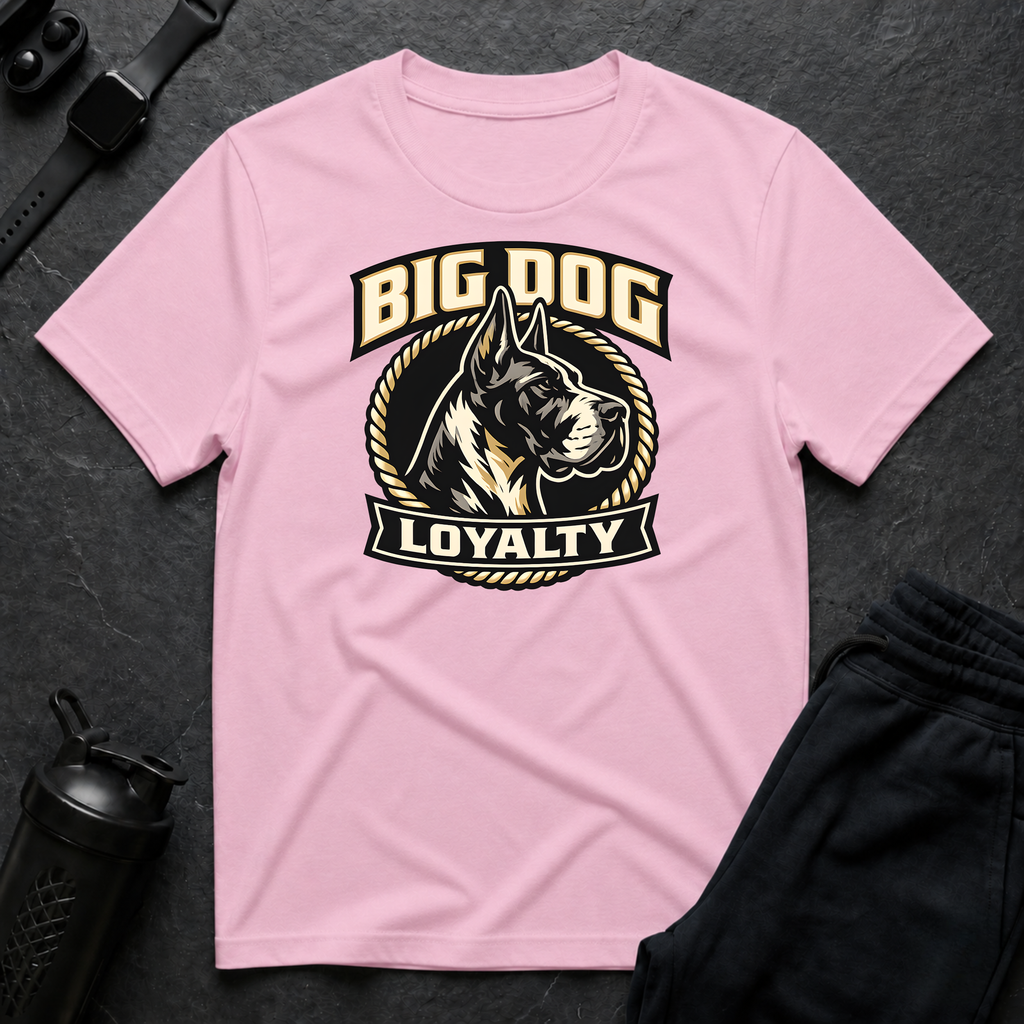 Big Dog Loyalty – Great Dane T-Shirt