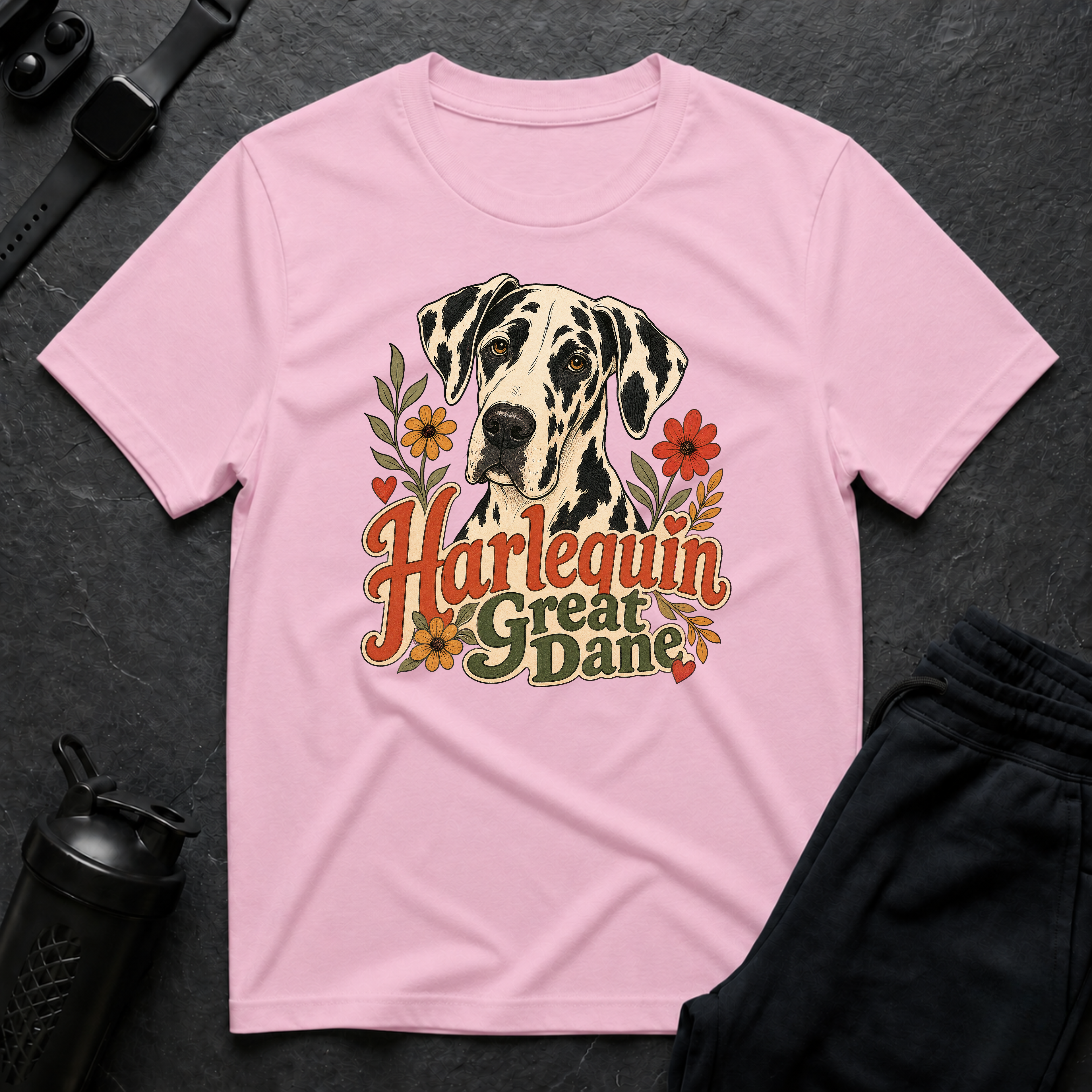 Harlequin Great Dane Blooms