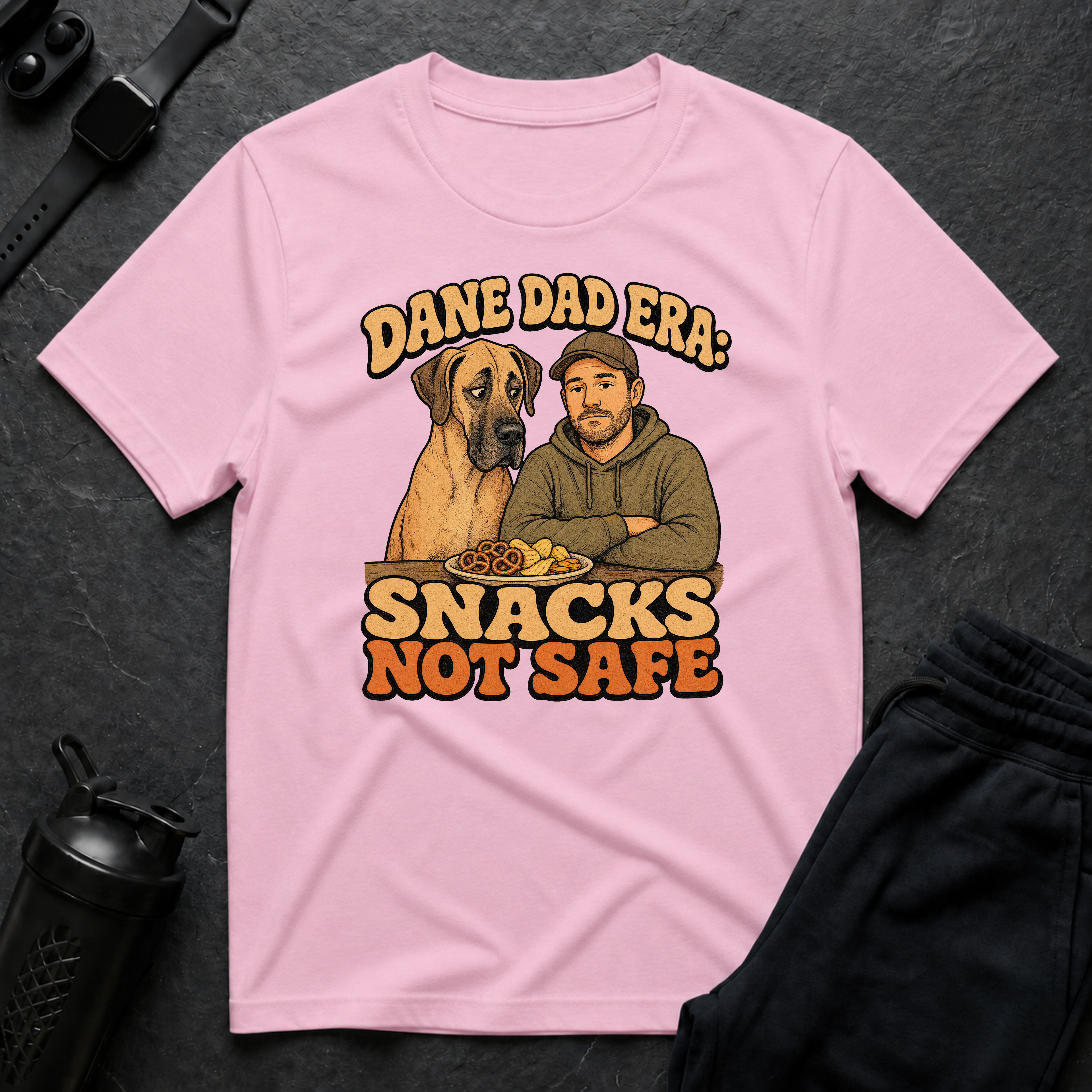 Dane Dad Snack Alert