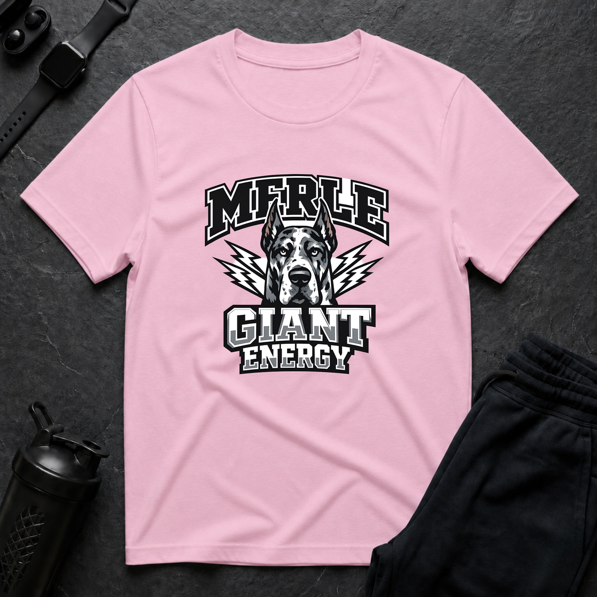 Merle Giant Energy – Great Dane T-Shirt