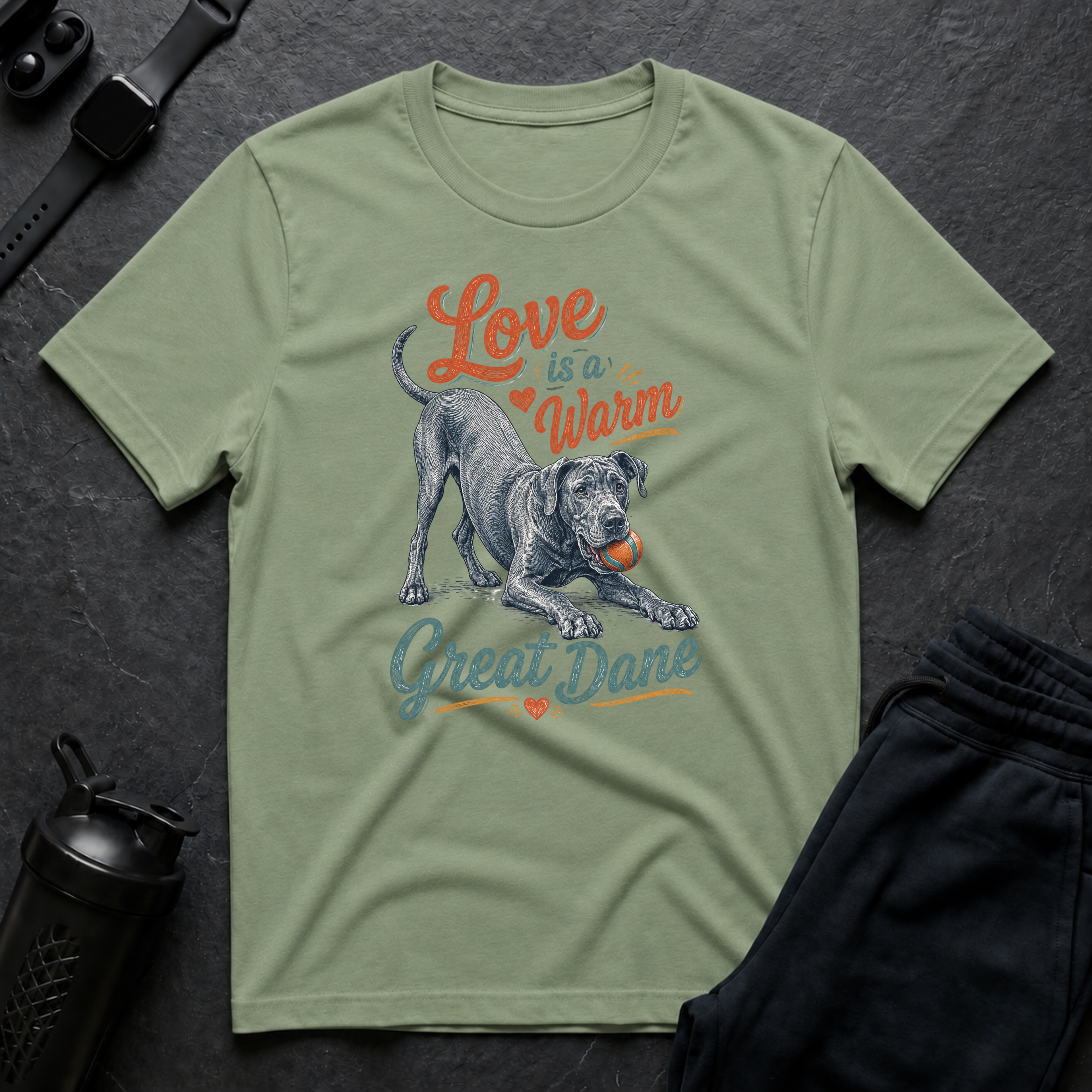 Love Is a Warm Great Dane