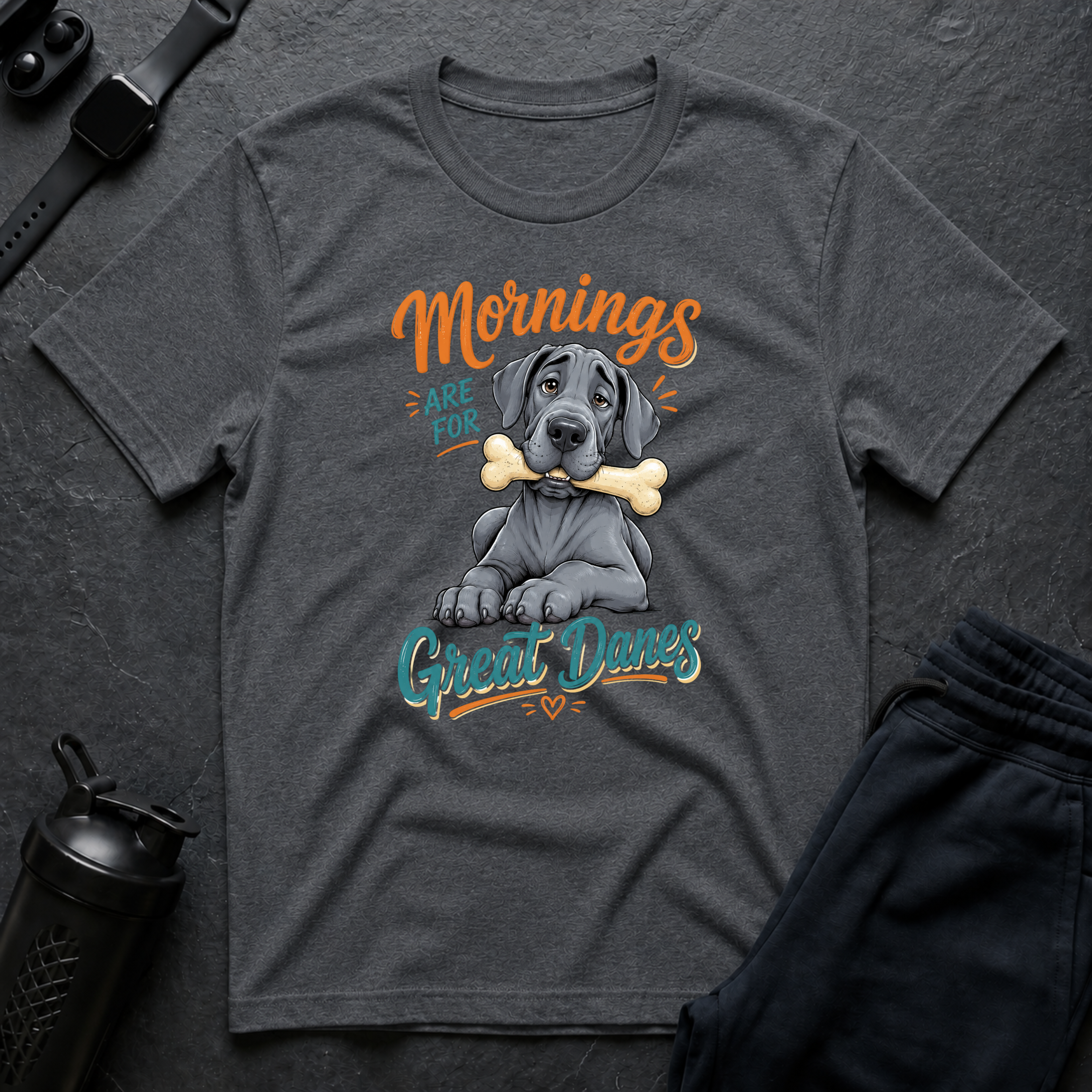Mornings For Great Danes