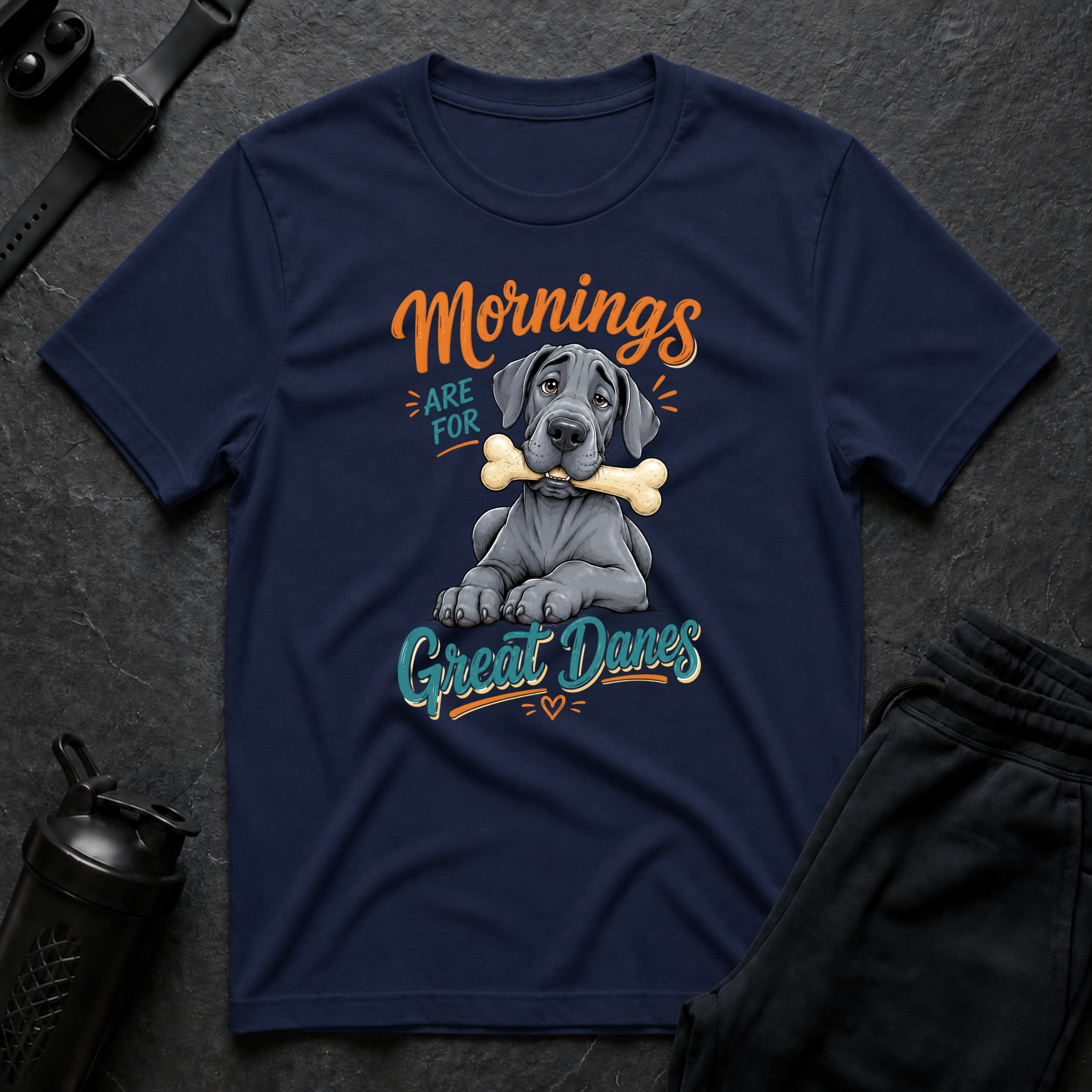 Mornings For Great Danes