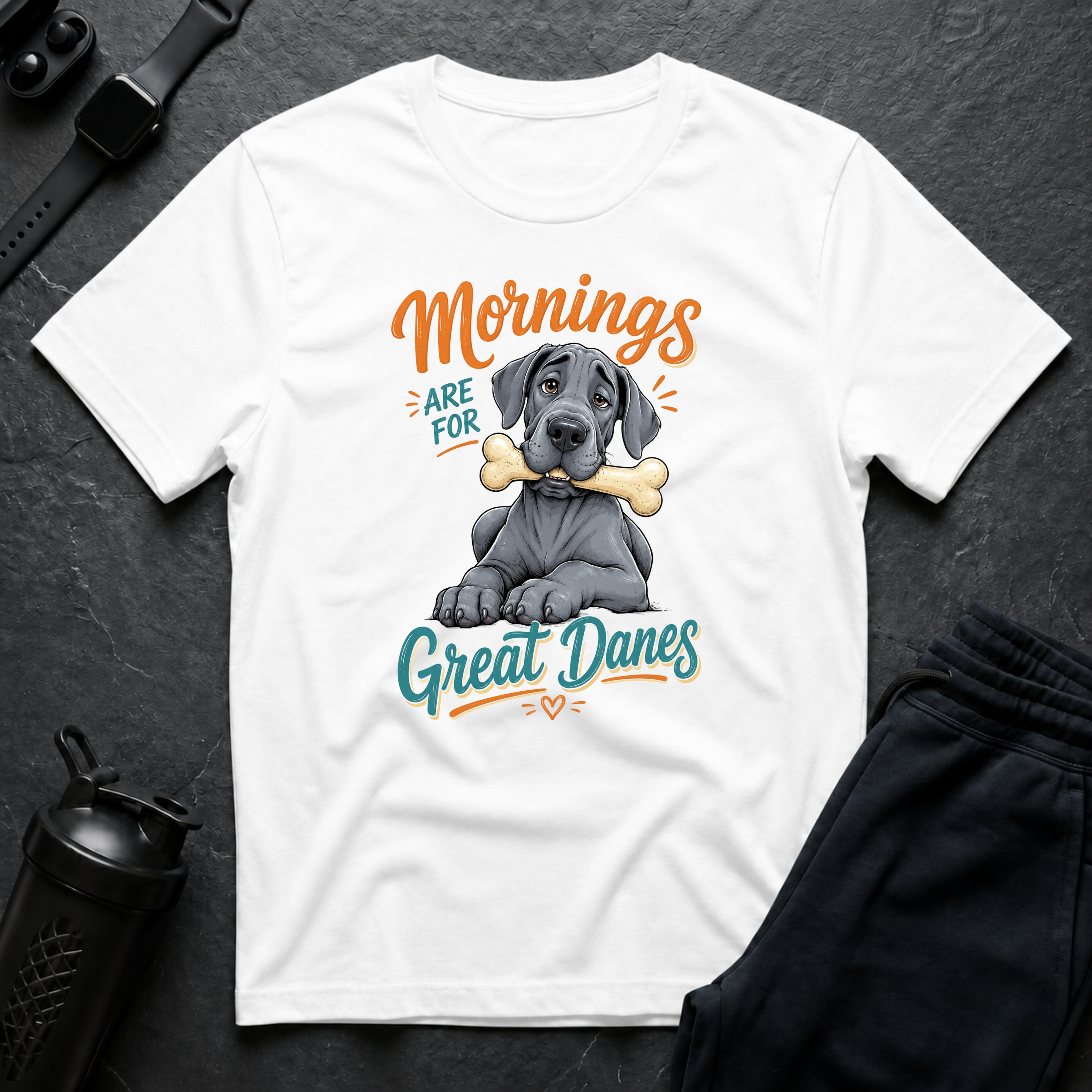 Mornings For Great Danes