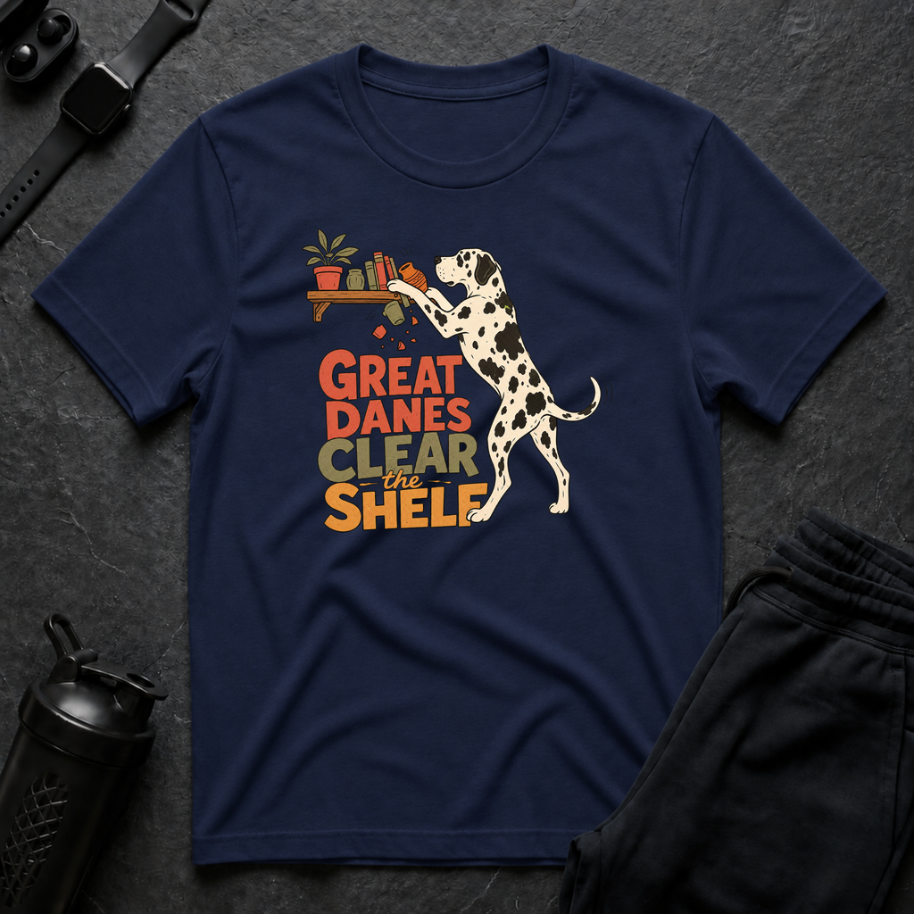 Great Danes Clear Shelf