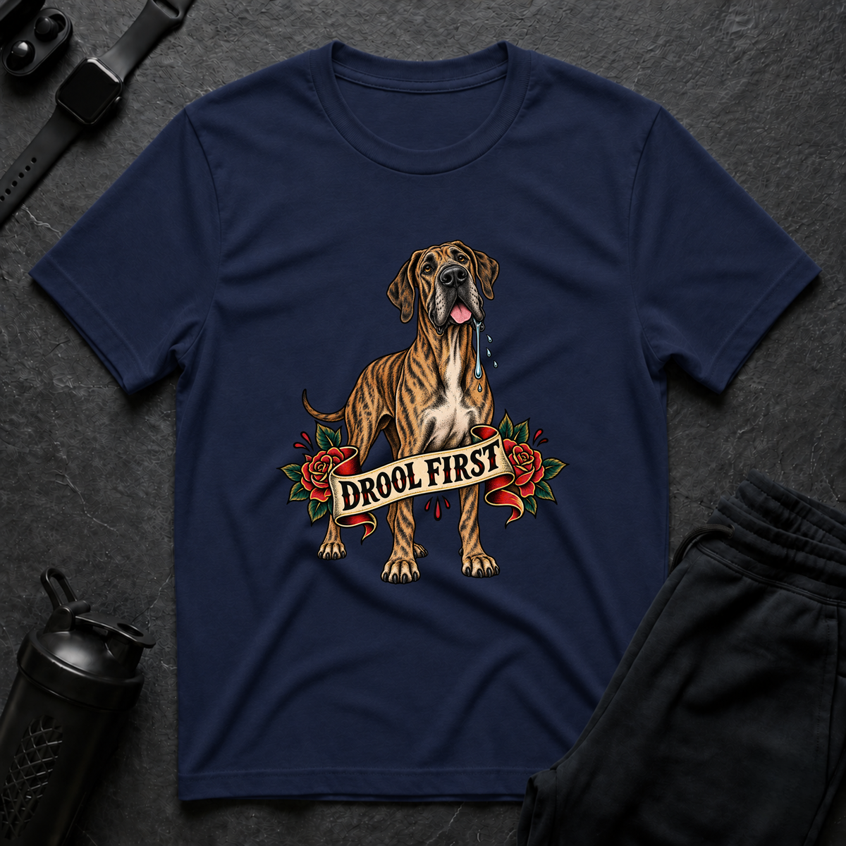 Drool First – Great Dane T-Shirt