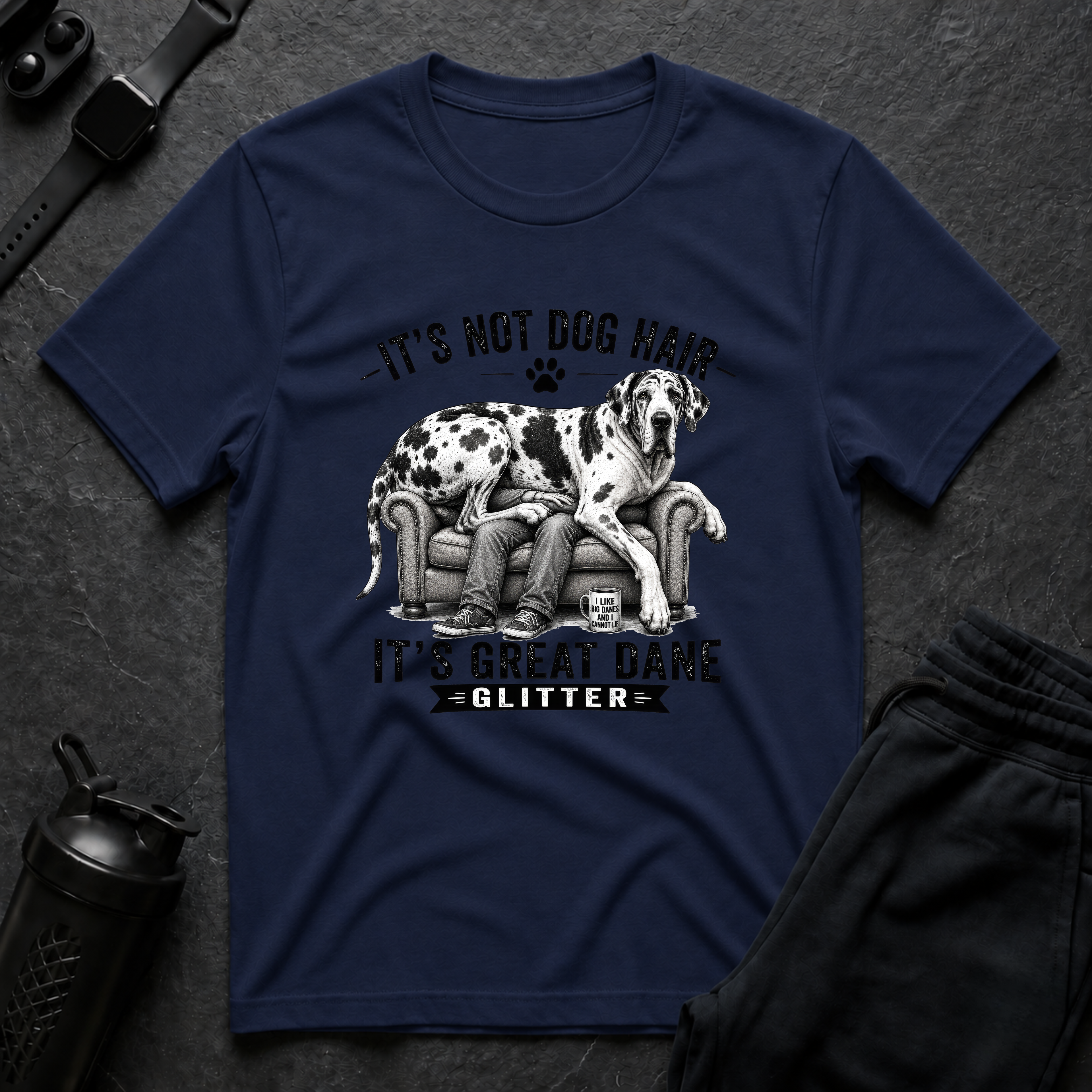 Great Dane Glitter
