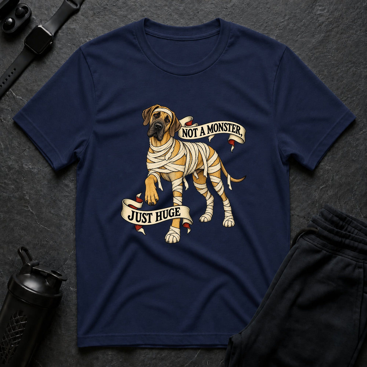Mummy Dog – Great Dane T-Shirt