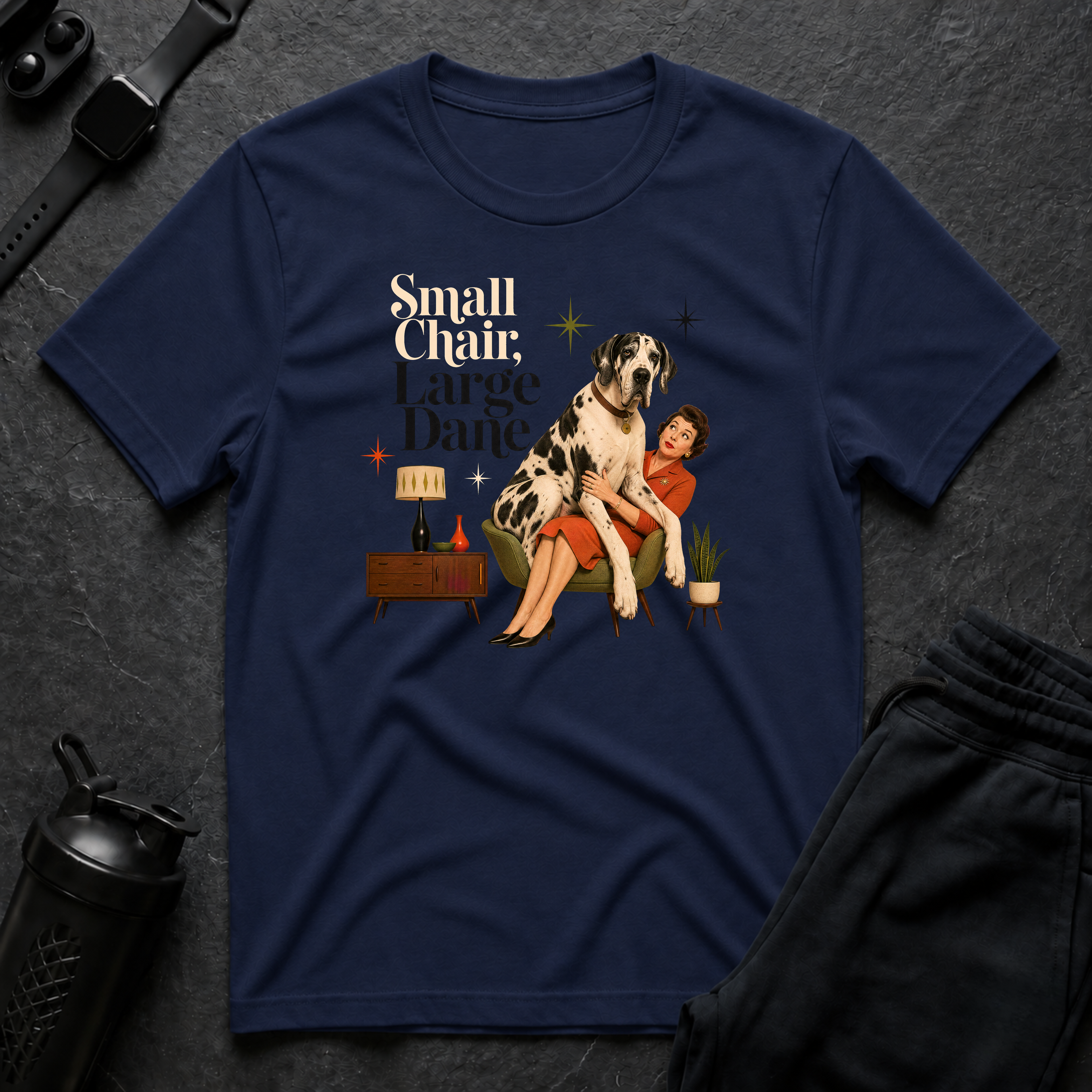 Small Chair Large Dane