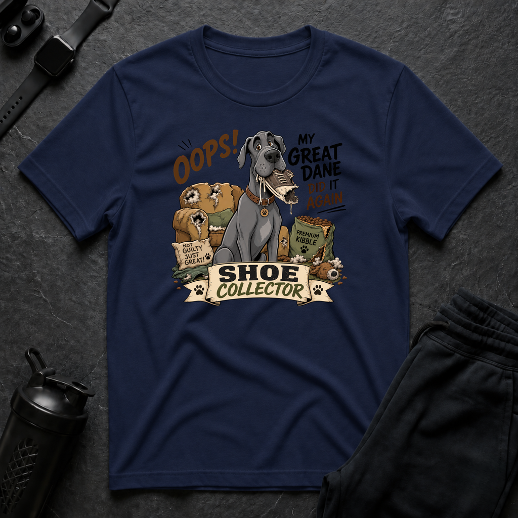 Great Dane Shoe Collector