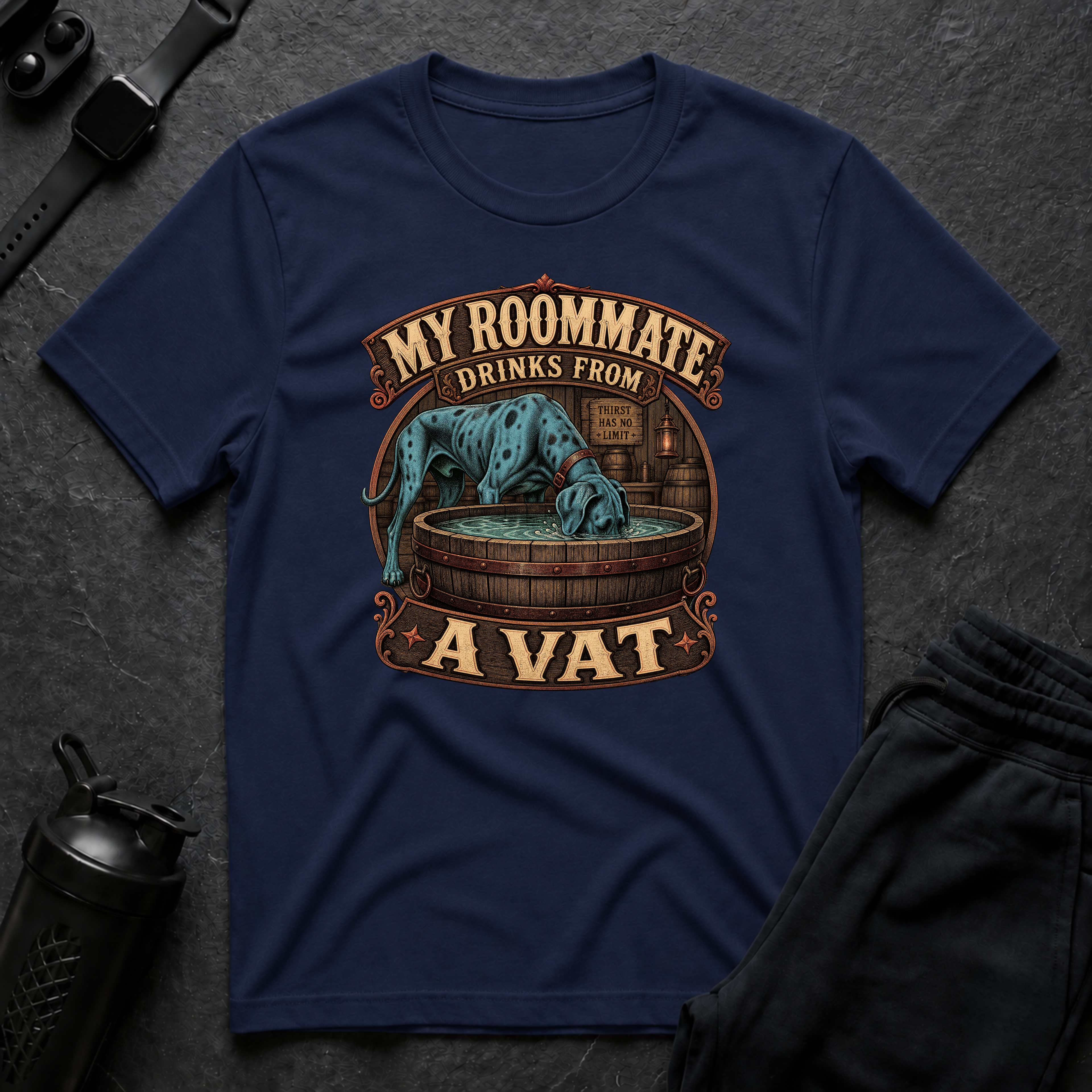 Roommate Drinks Vat
