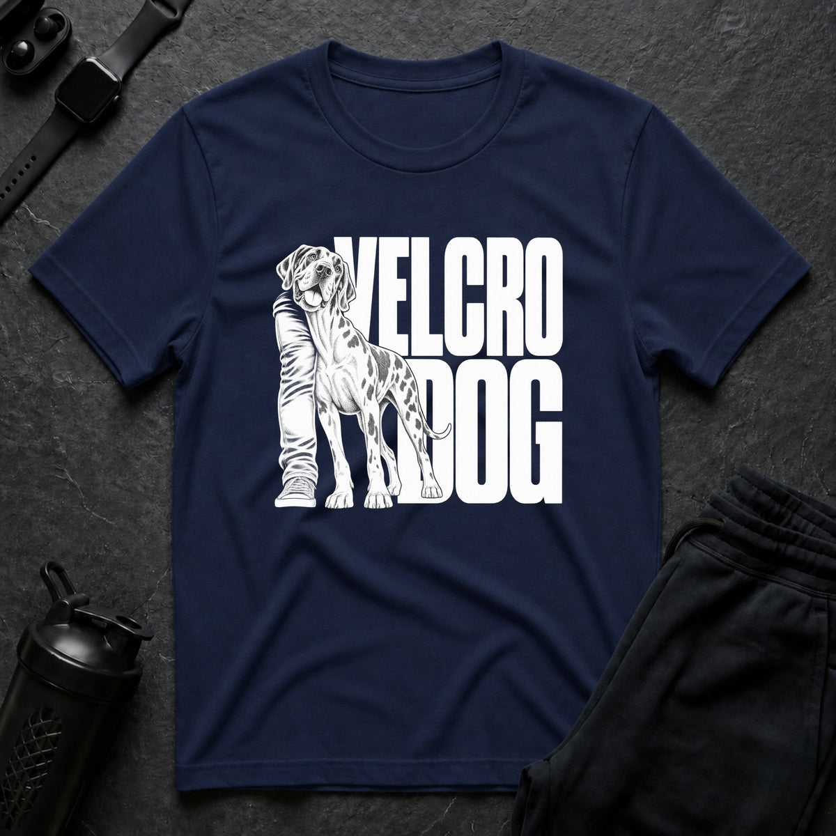 Velcro Dog – Great Dane T-Shirt