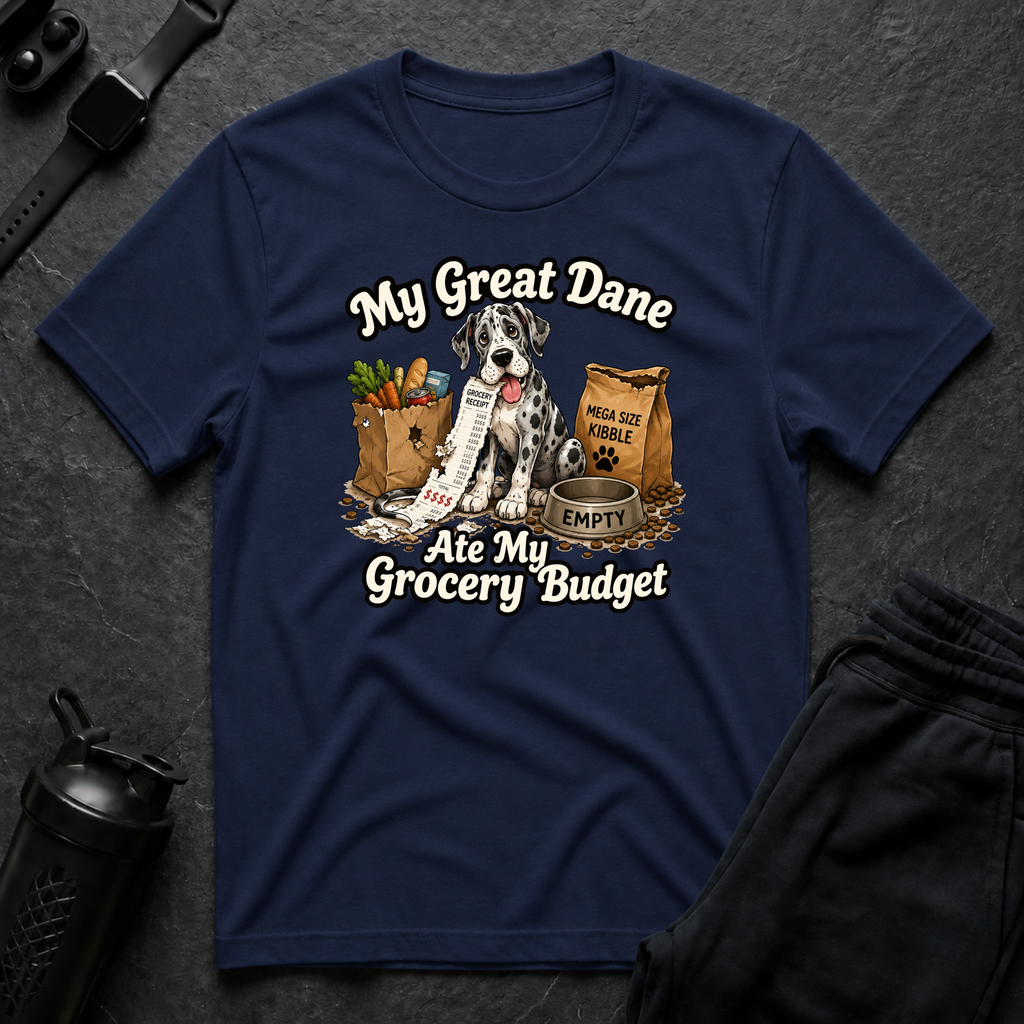 Great Dane Grocery Drama