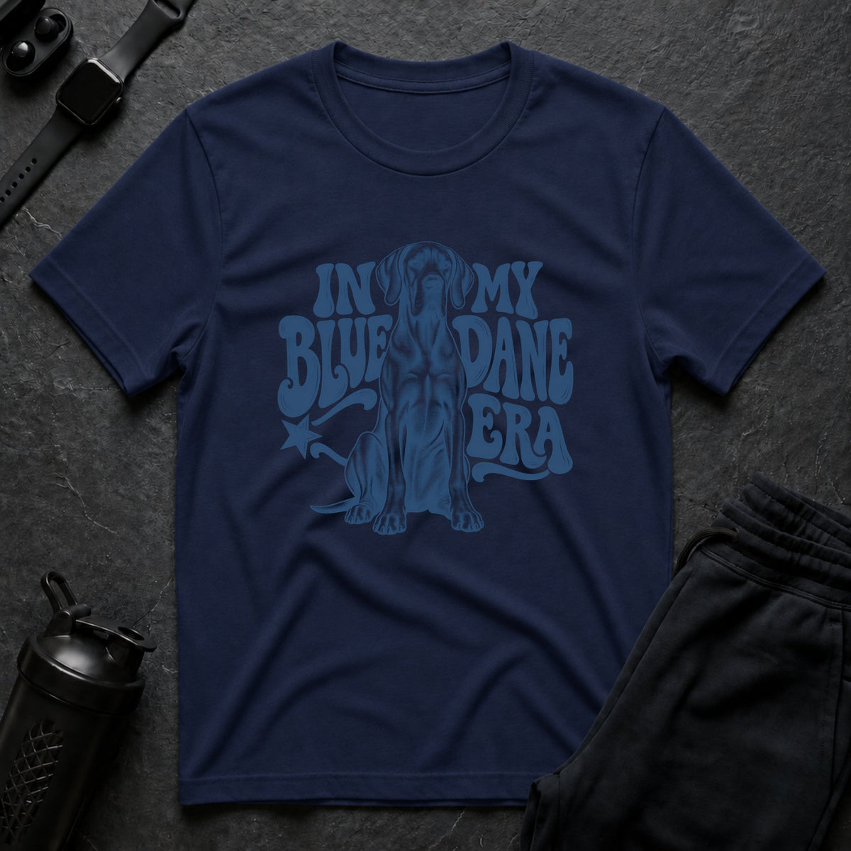 Blue Dane Era – Great Dane T-Shirt