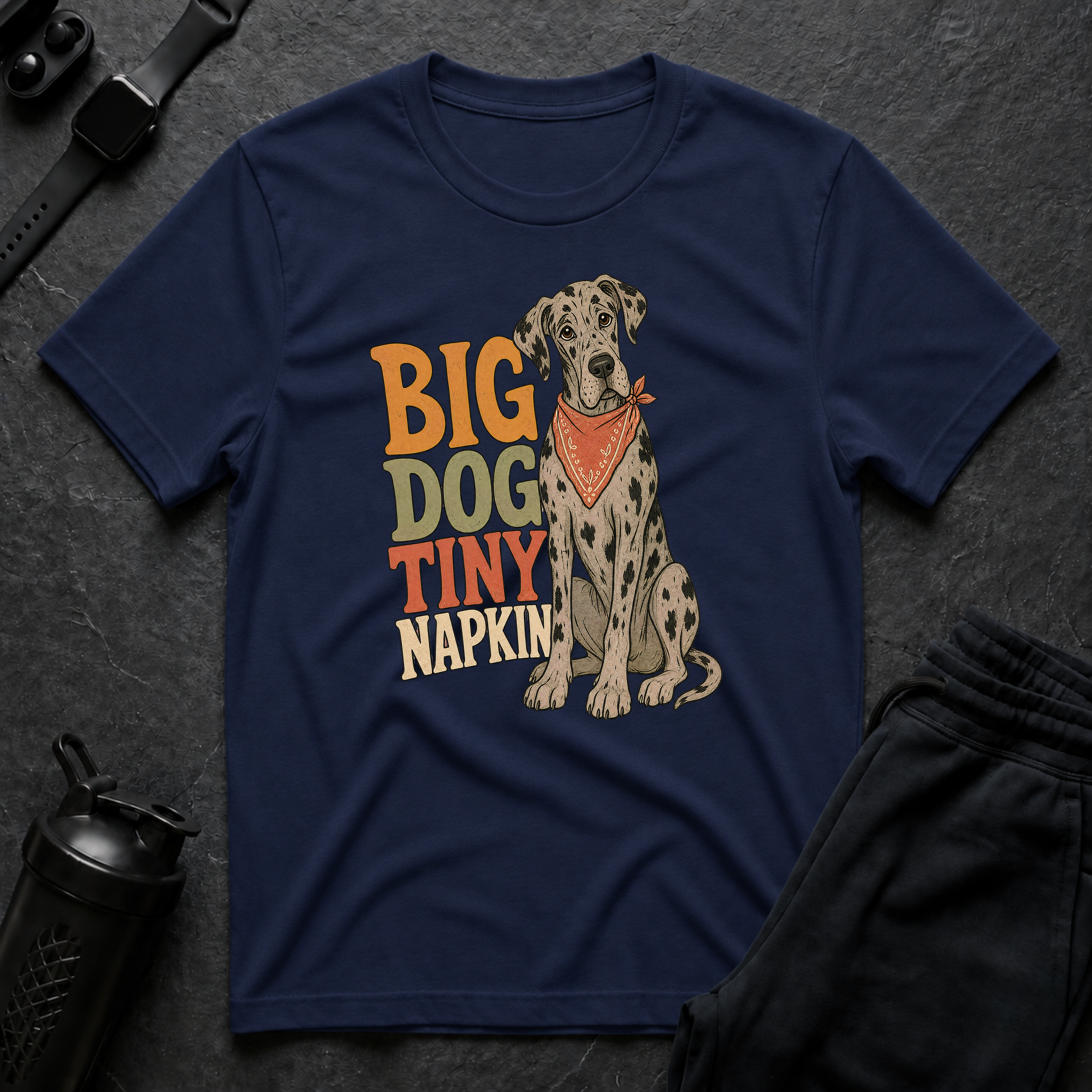 Big Dog Tiny Napkin