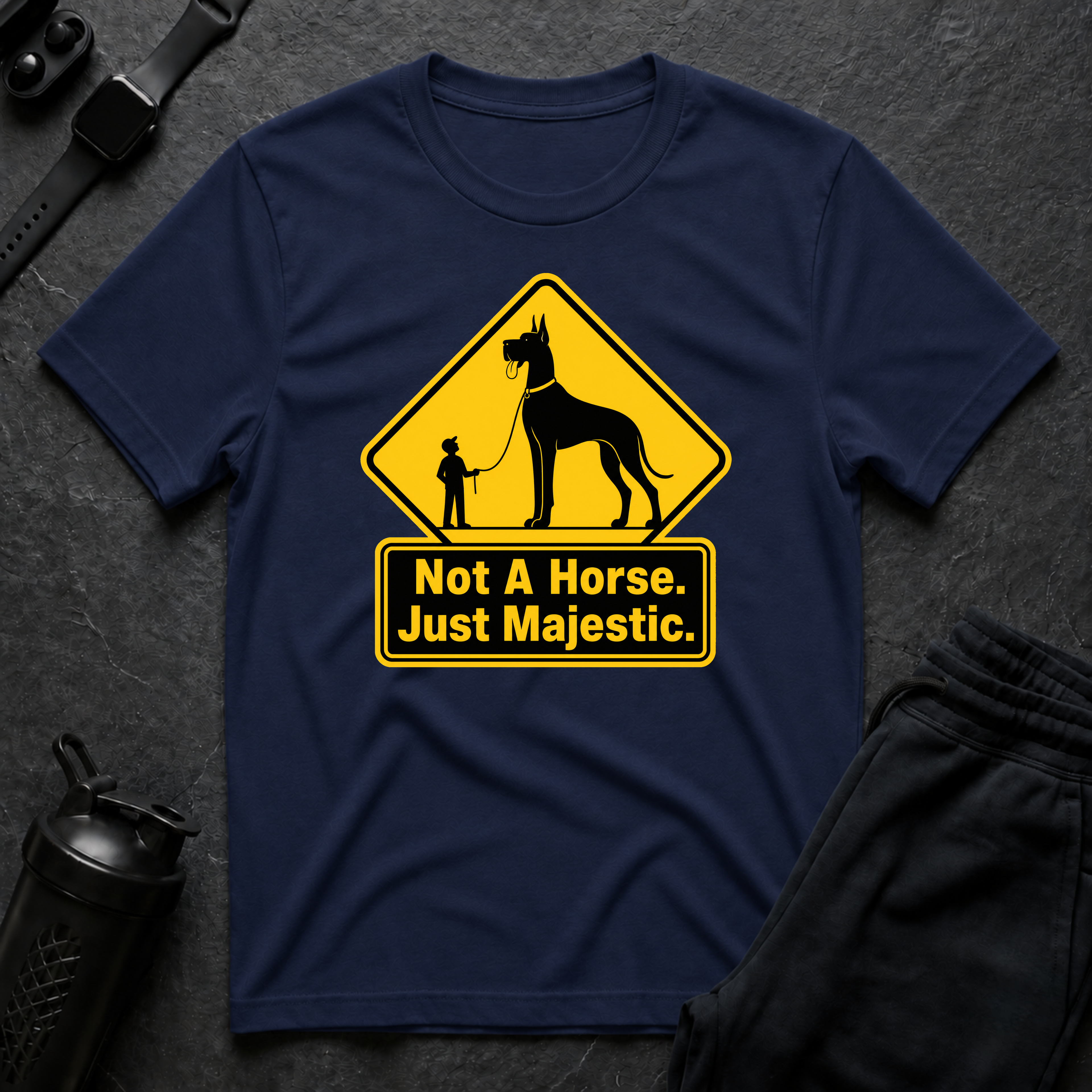 Majestic Dog Warning