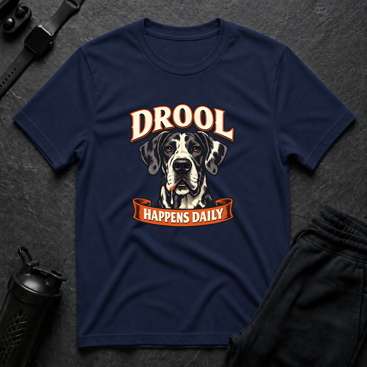 Drool Happens Daily – Great Dane T-Shirt