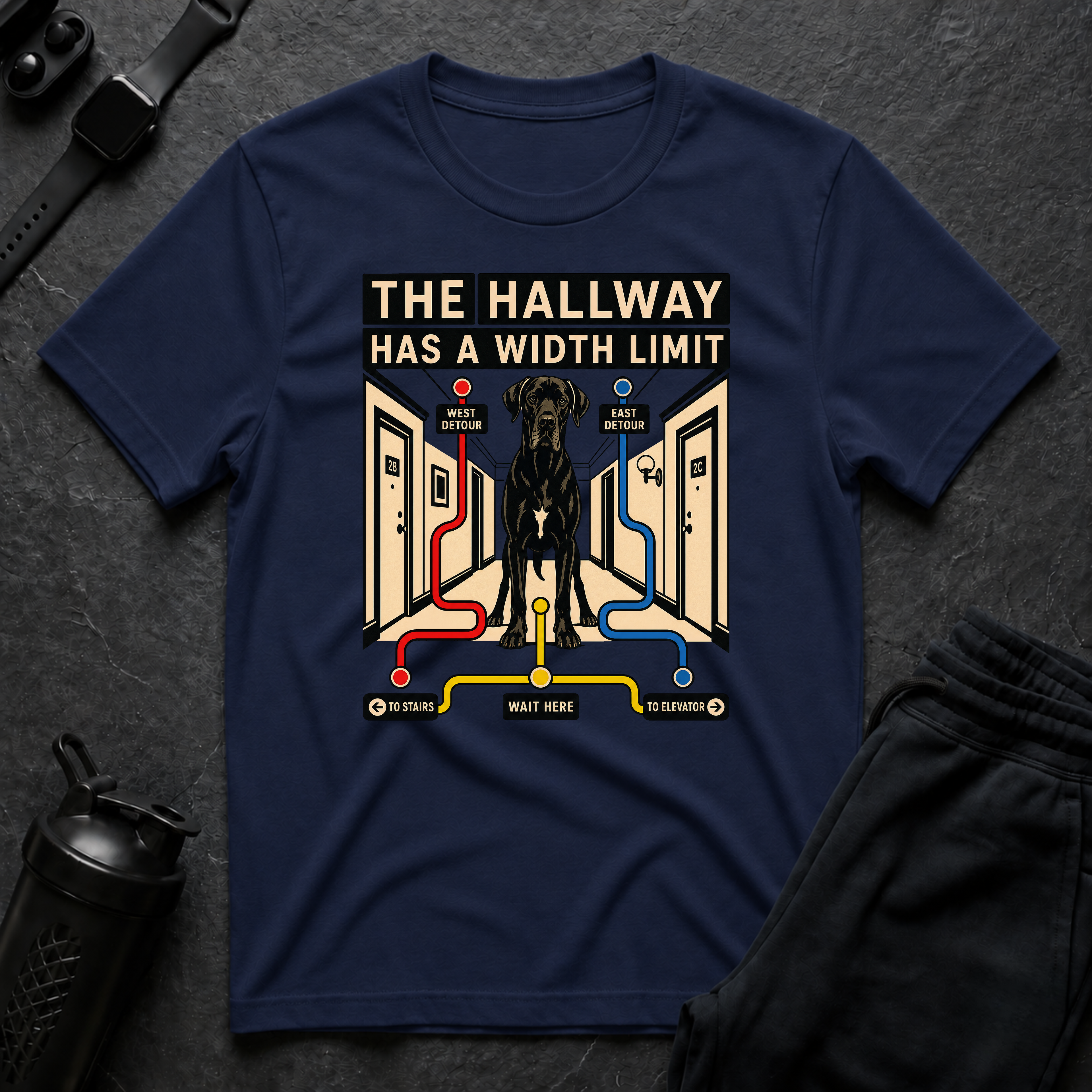 The Hallway Width Limit
