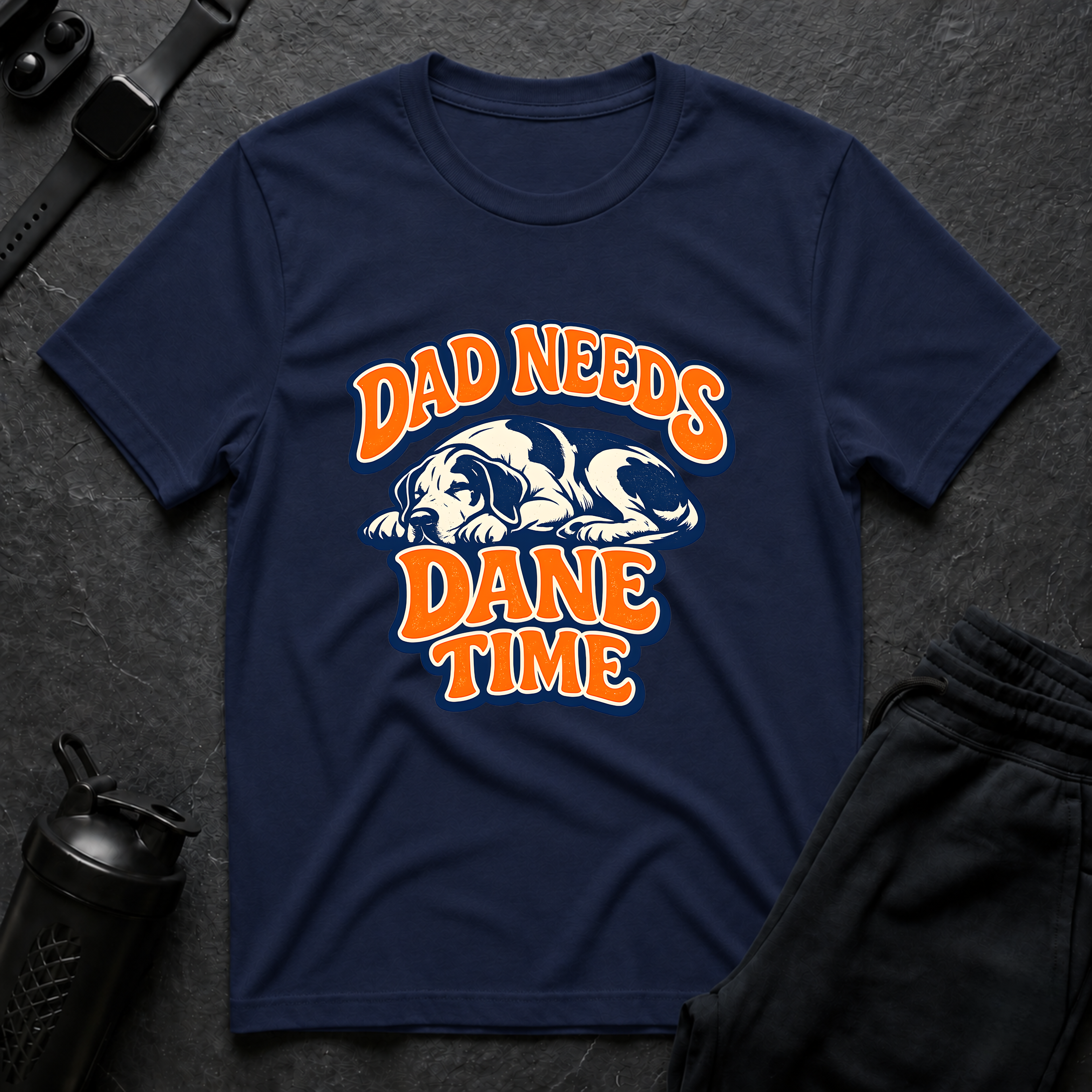Dad's Dane Time