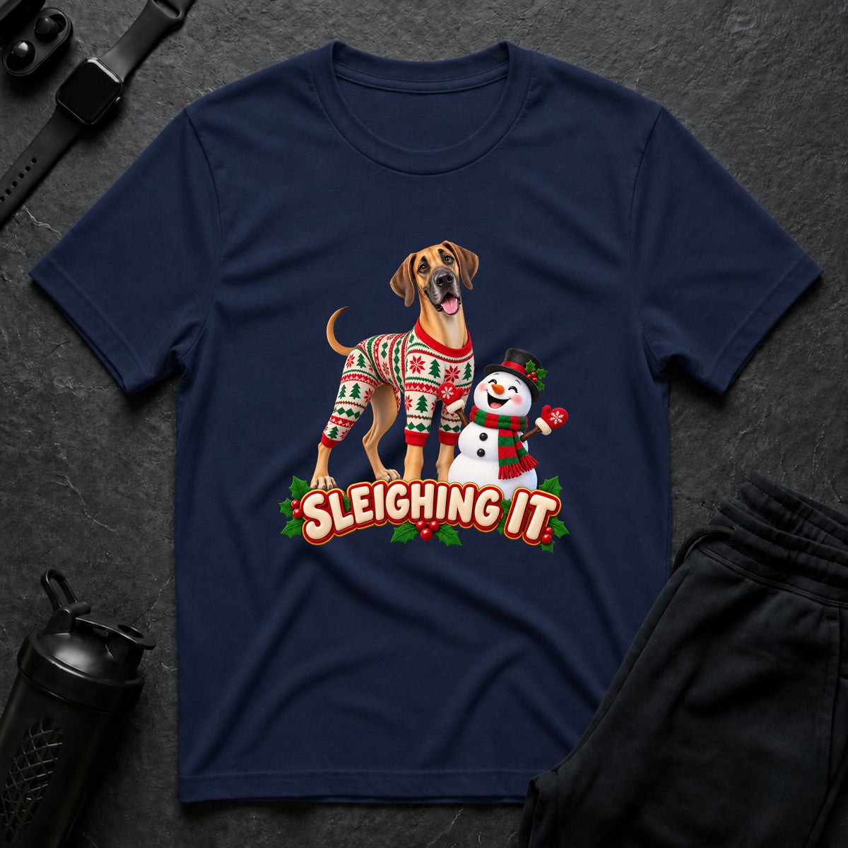 Holiday Pals – Great Dane T-Shirt