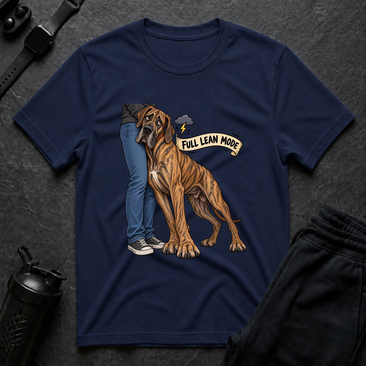 Lean Buddy Mode – Great Dane T-Shirt