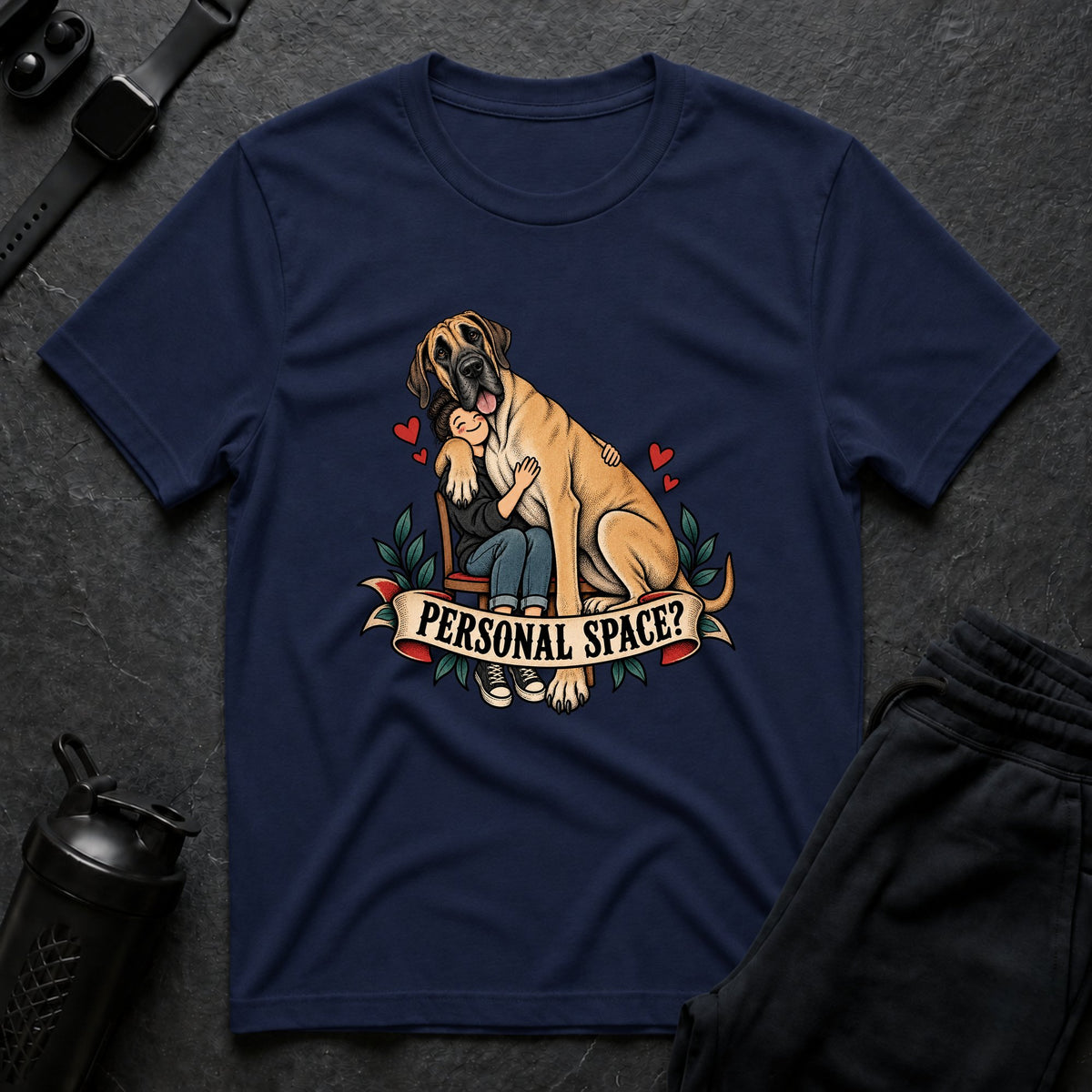 Personal Space 2 – Great Dane T-Shirt