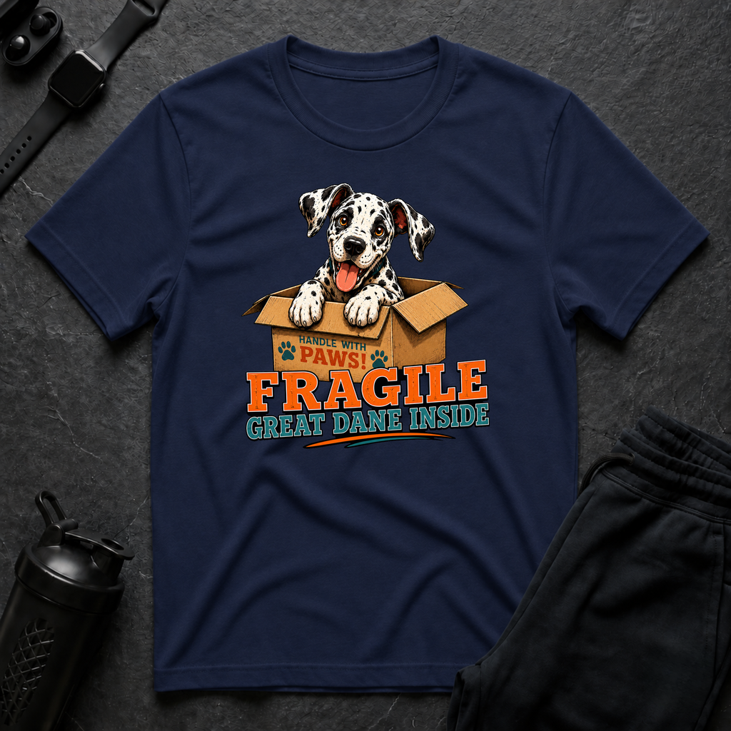 Fragile Great Dane Inside