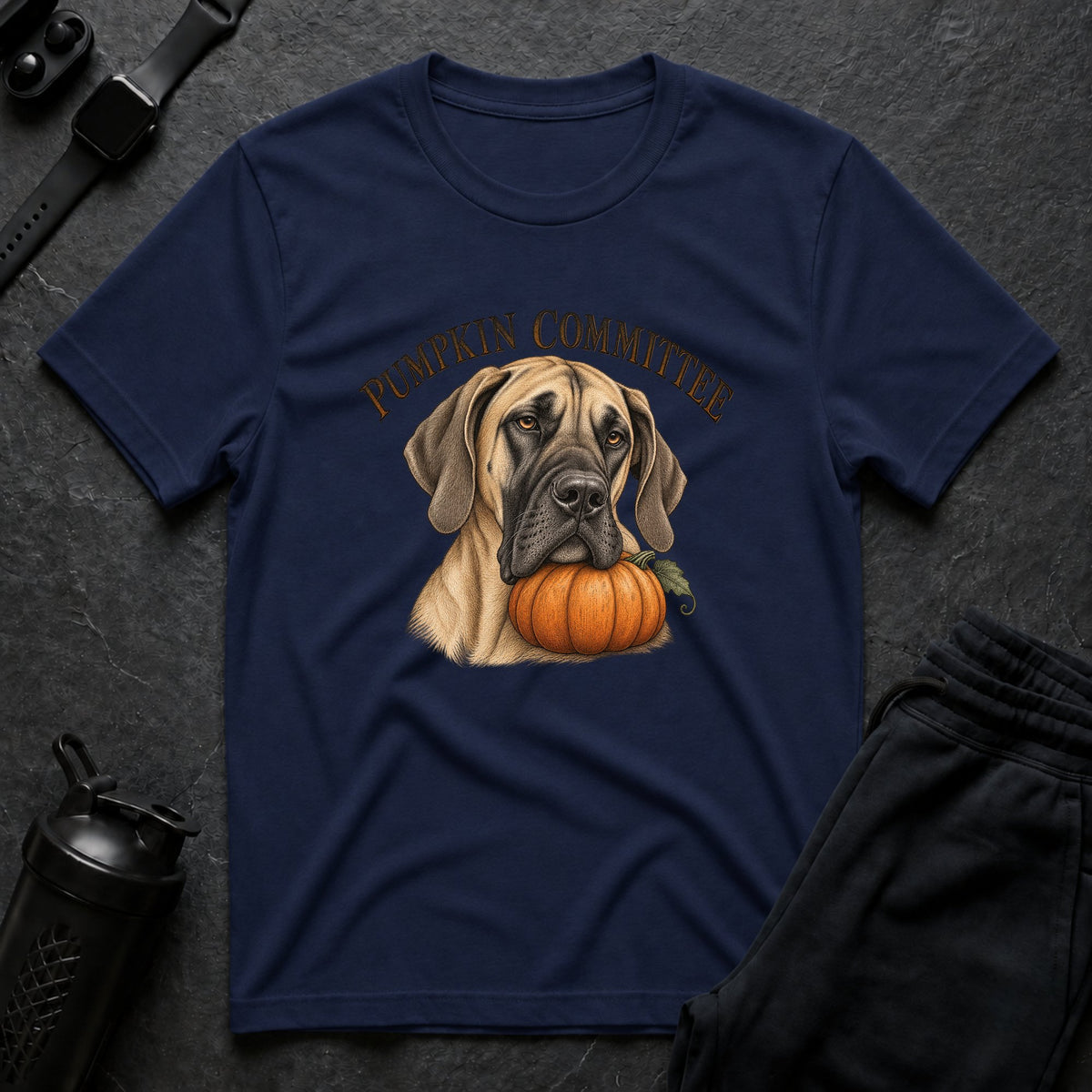 Pumpkin Committee 11 – Great Dane T-Shirt