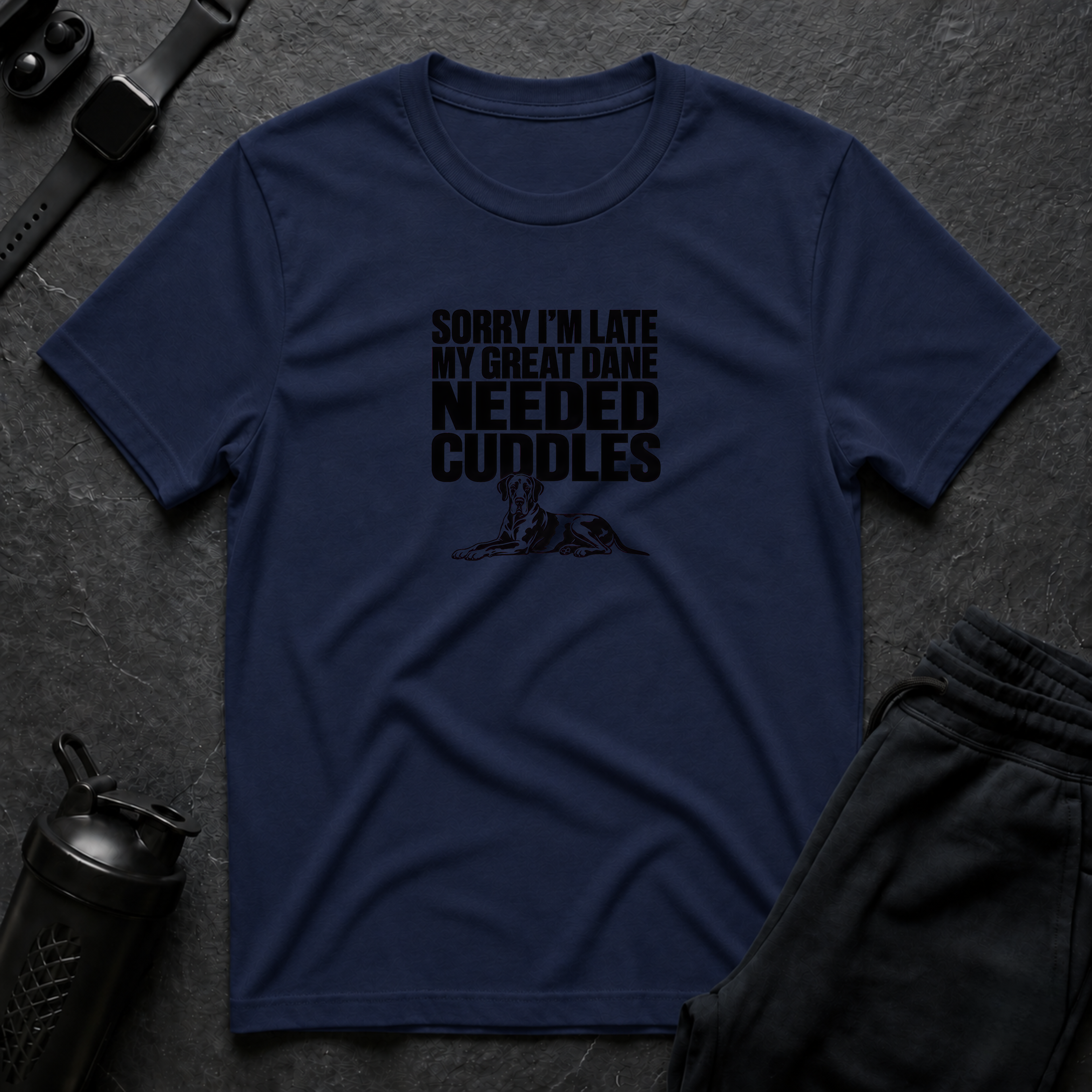 Great Dane Cuddles T-Shirt