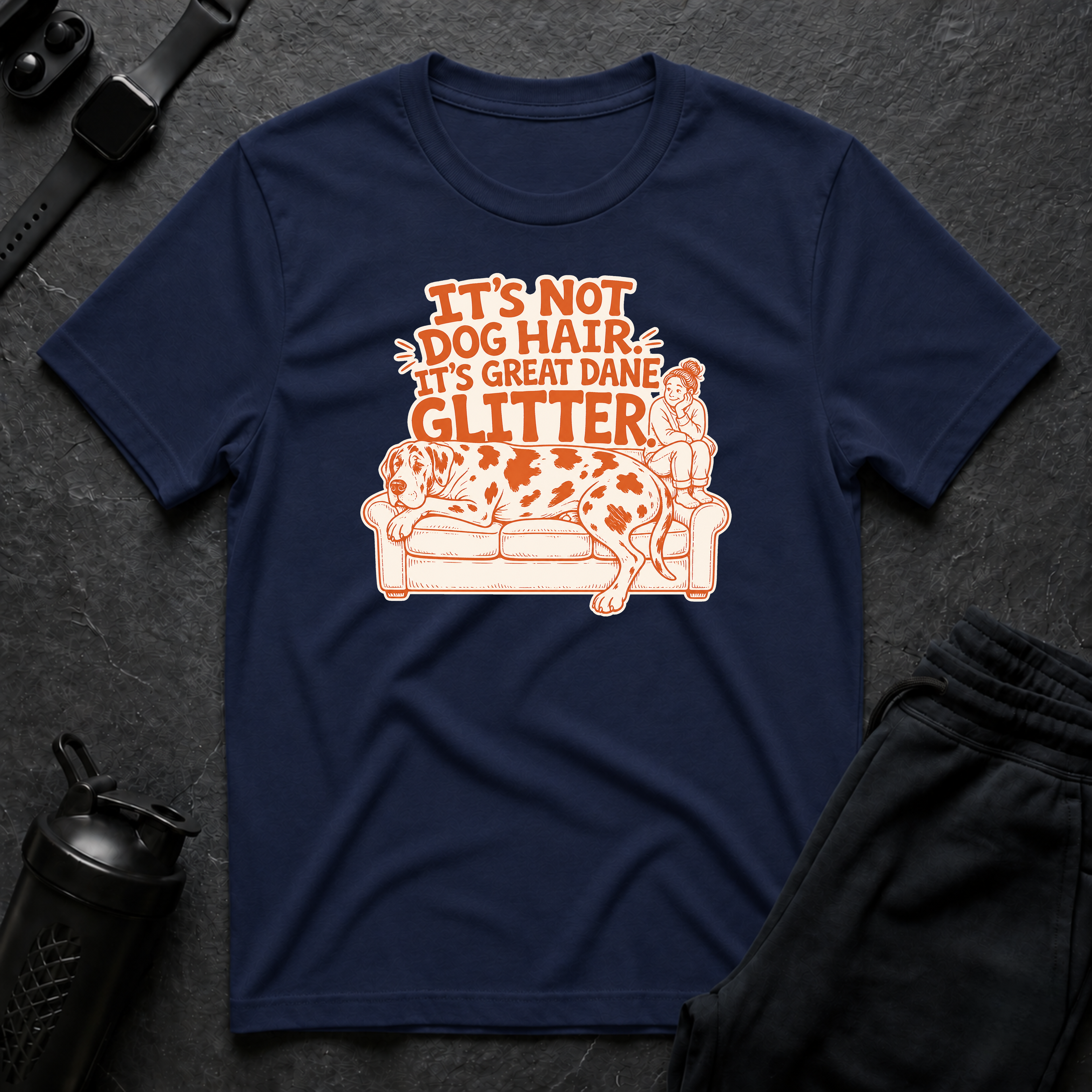 Great Dane Glitter