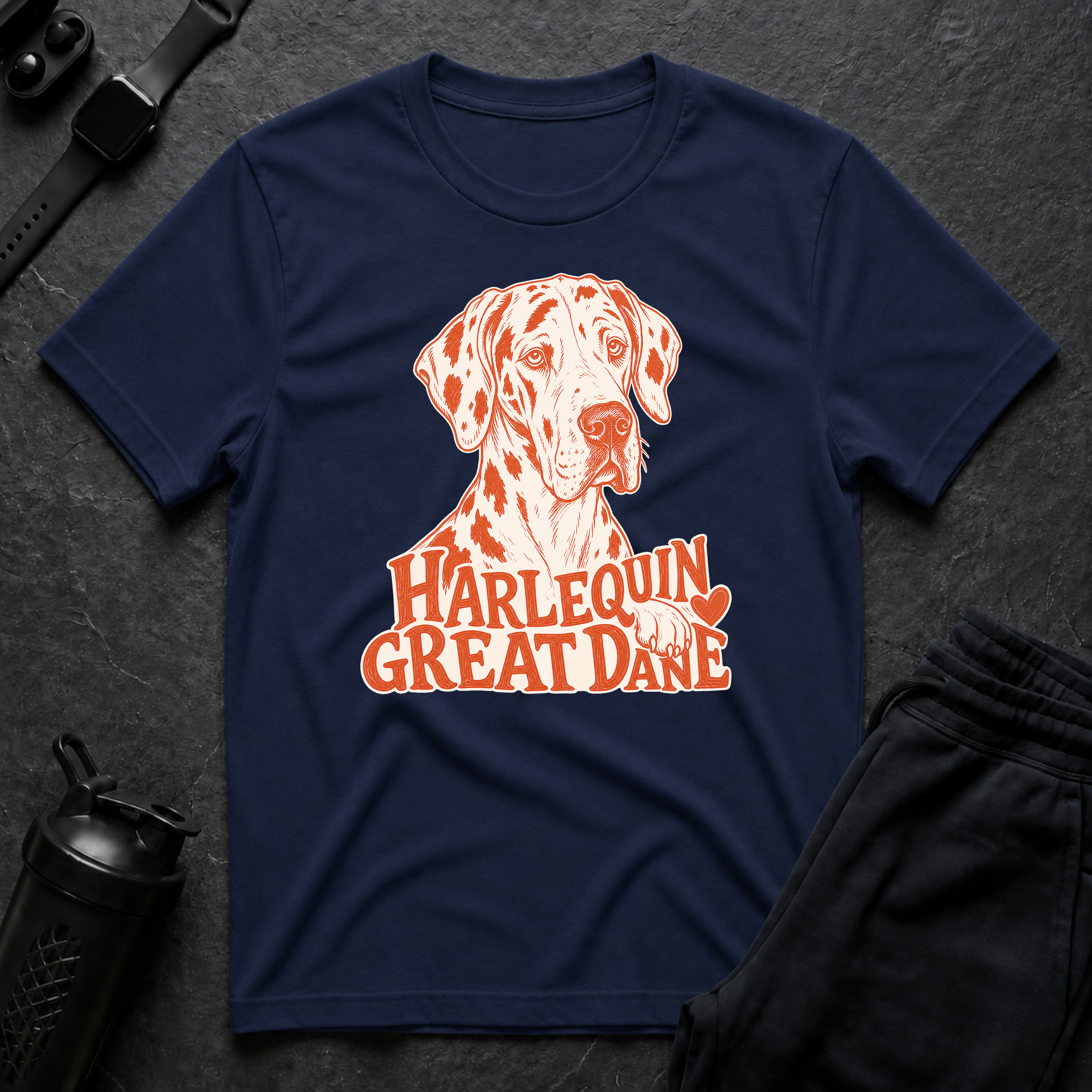 Harlequin Great Dane