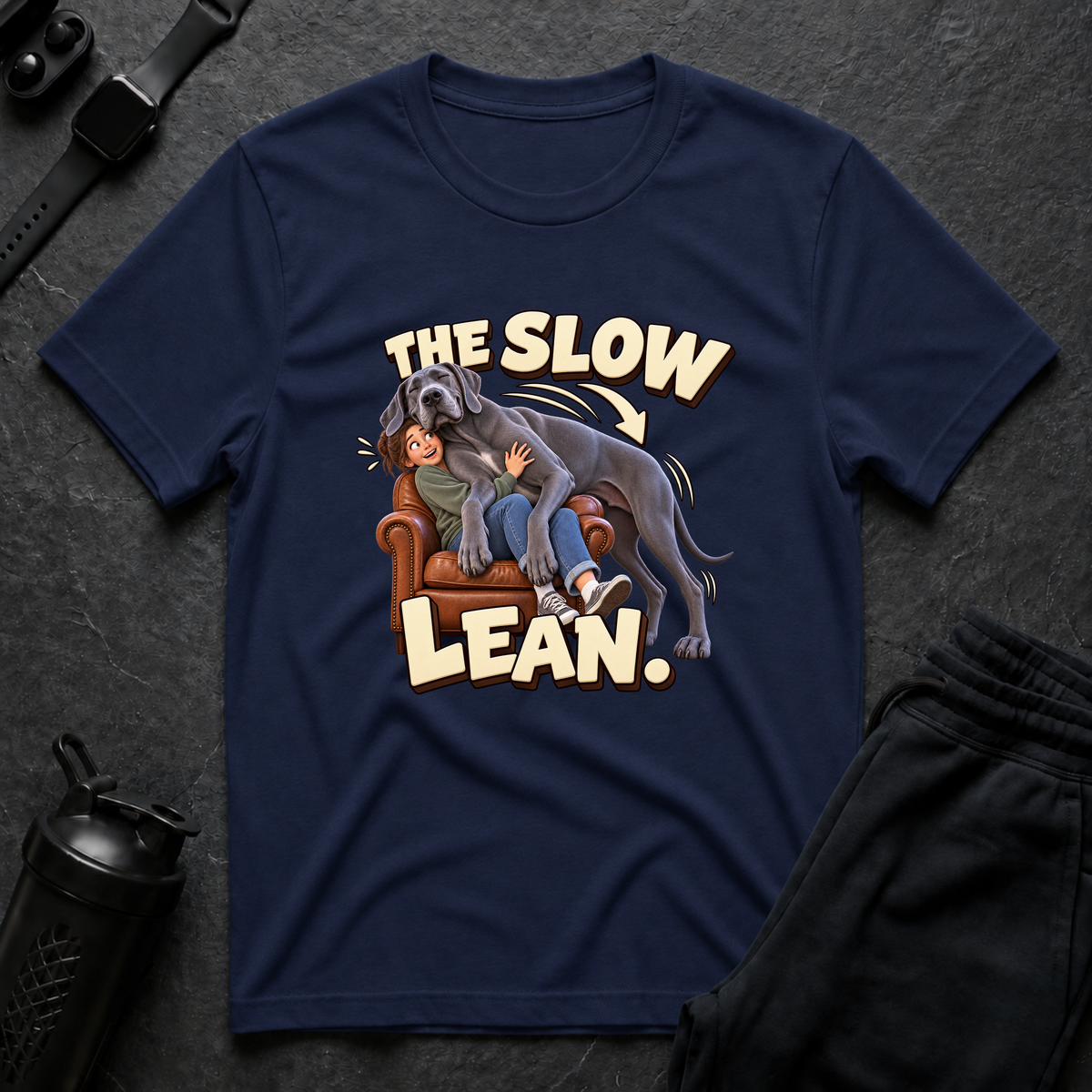 The Slow Lean – Great Dane T-Shirt