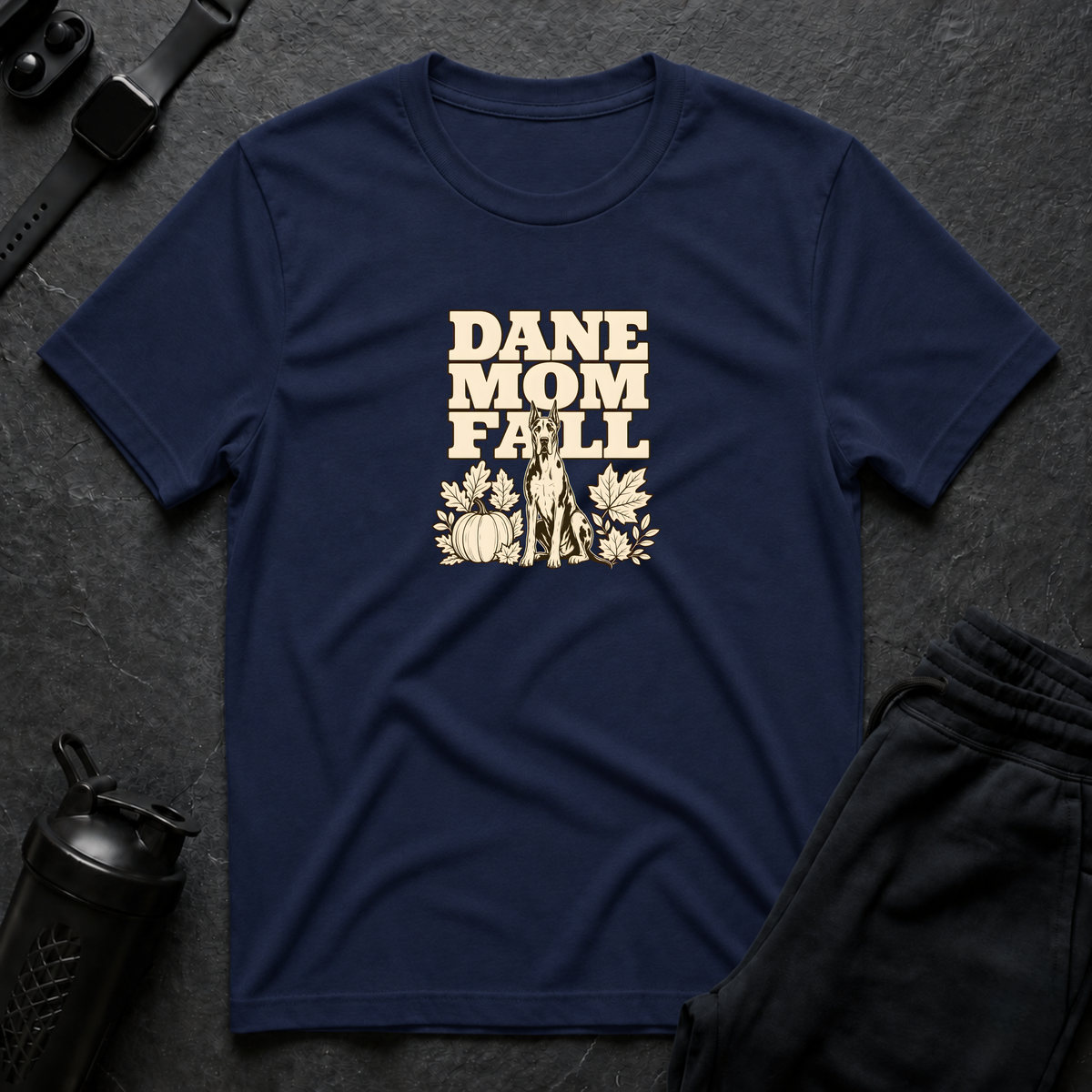 Dane Mom Fall – Great Dane T-Shirt