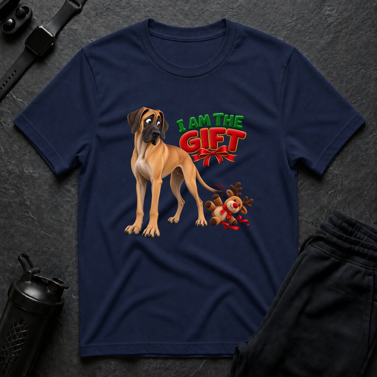 Playful Pup Present
