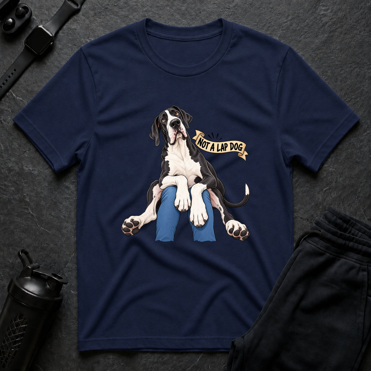 Not A Lapdog – Great Dane T-Shirt