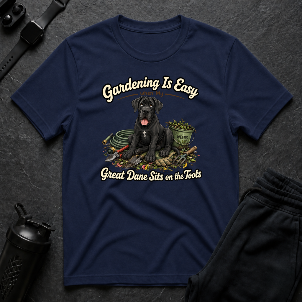 Great Dane Gardening Buddy
