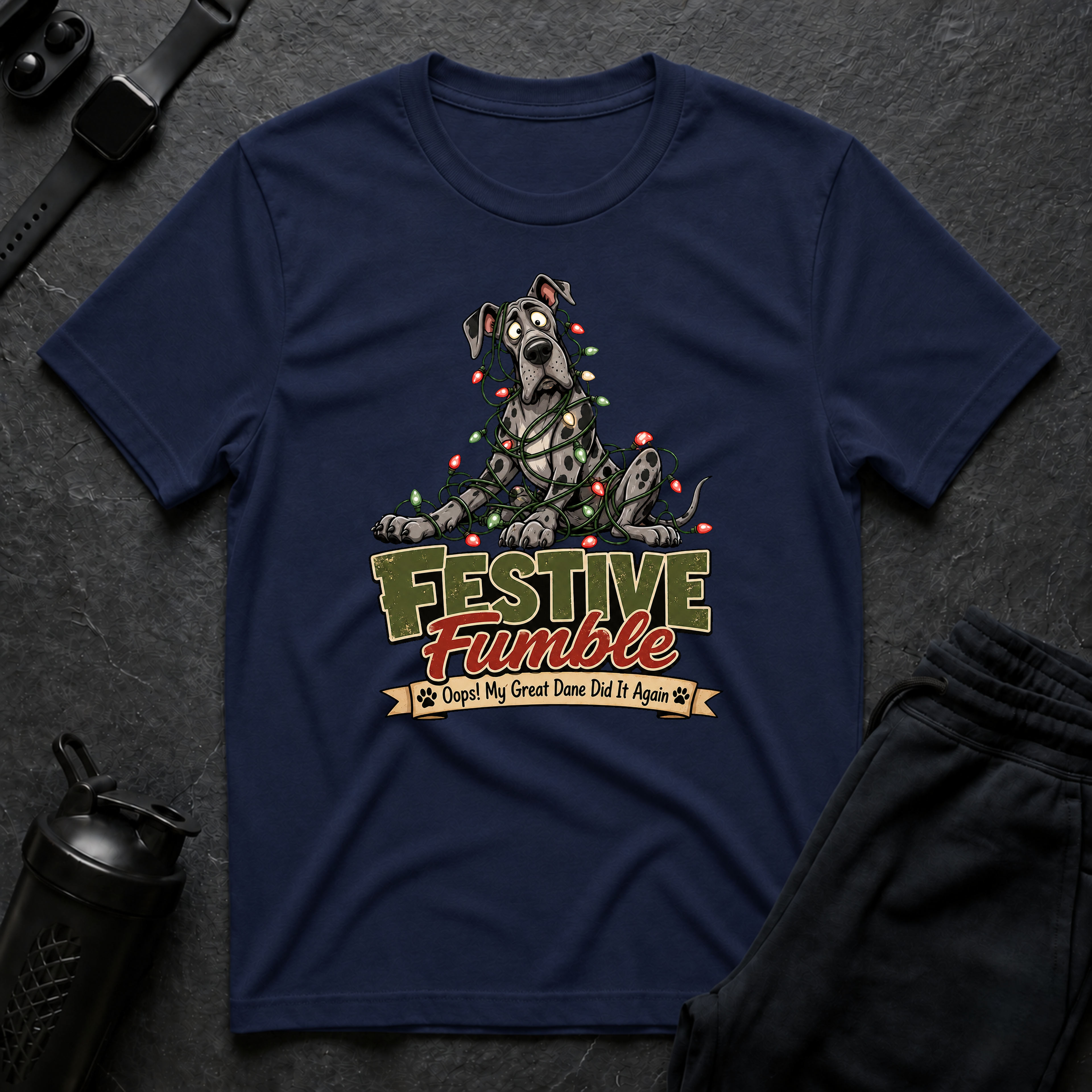 Festive Fumble Dane
