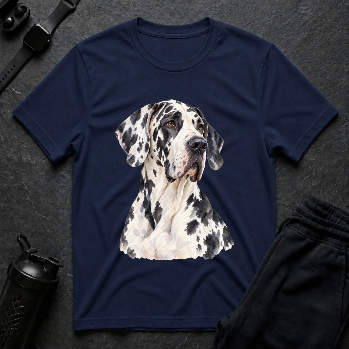 Dappled Elegance – Great Dane T-Shirt