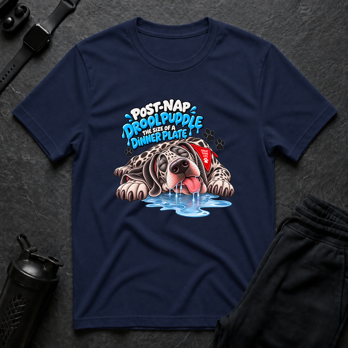 Drool Puddle – Great Dane T-Shirt