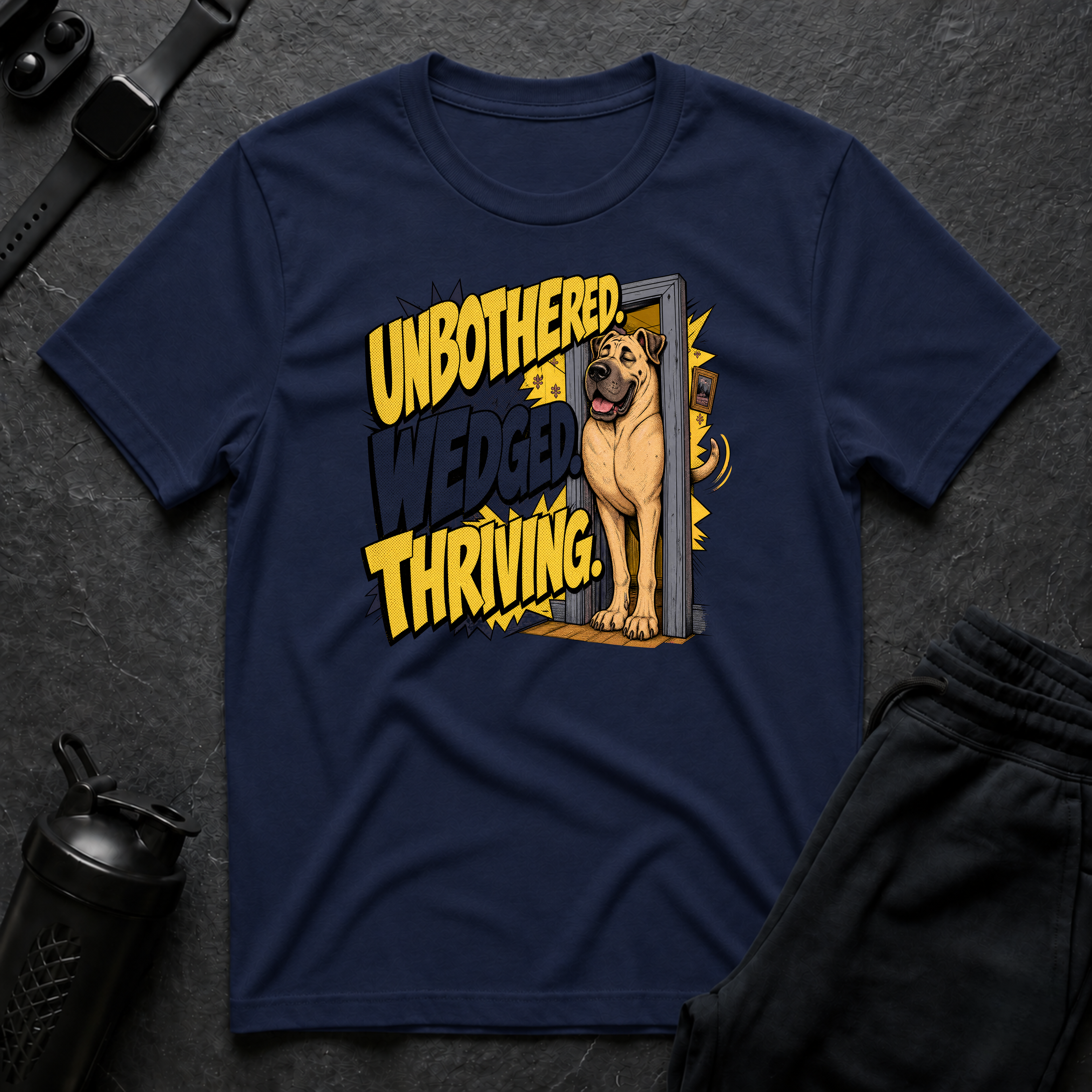 Unbothered Wedged Thriving