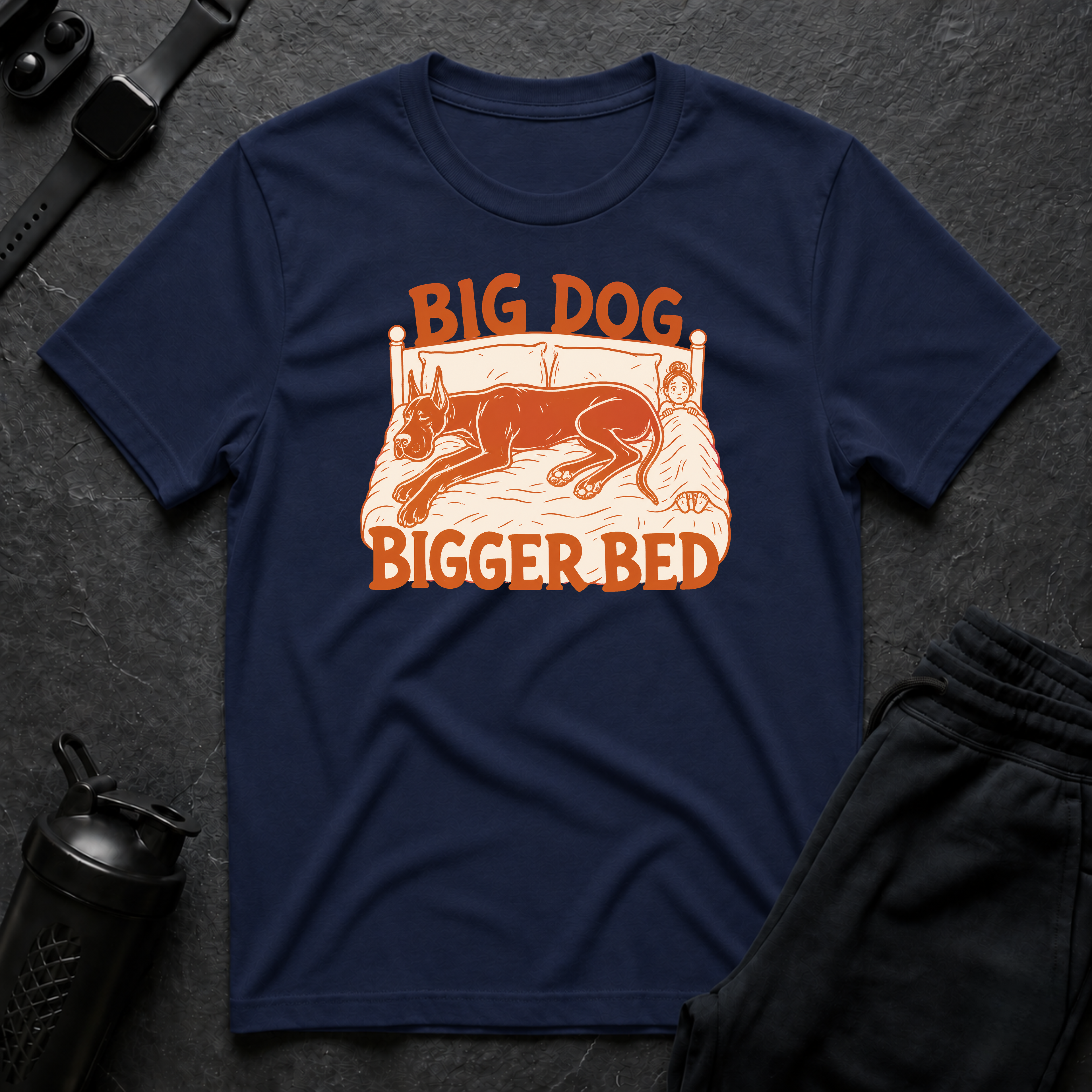 Big Dog Bigger Bed