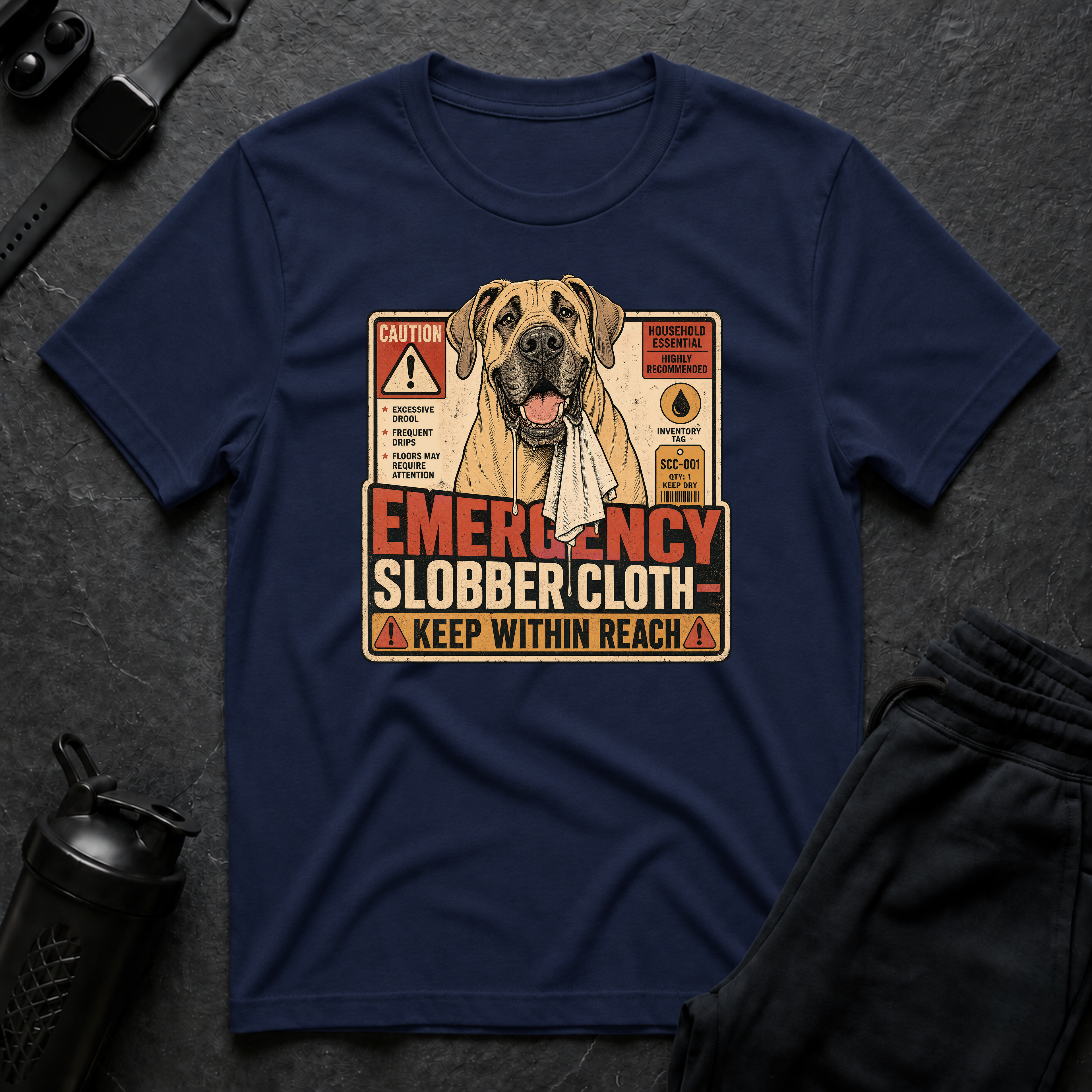Emergency Slobber Cloth